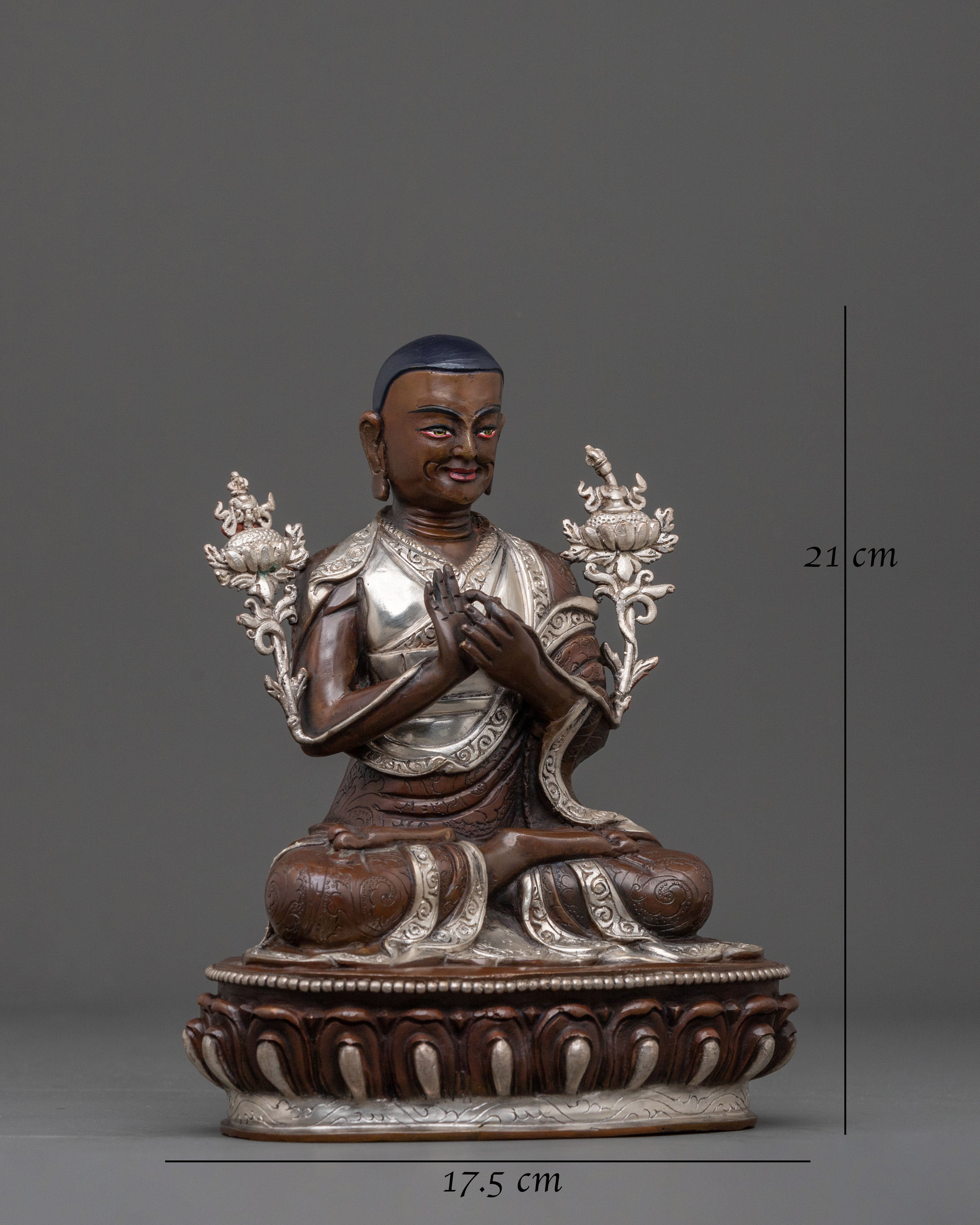 Tsongkhapa Himalayan Sculpture | Buddhist Master