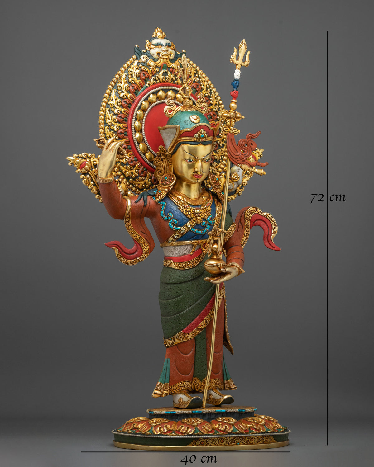 Dancing Guru Rinpoche Statue | Himalayan Artwork