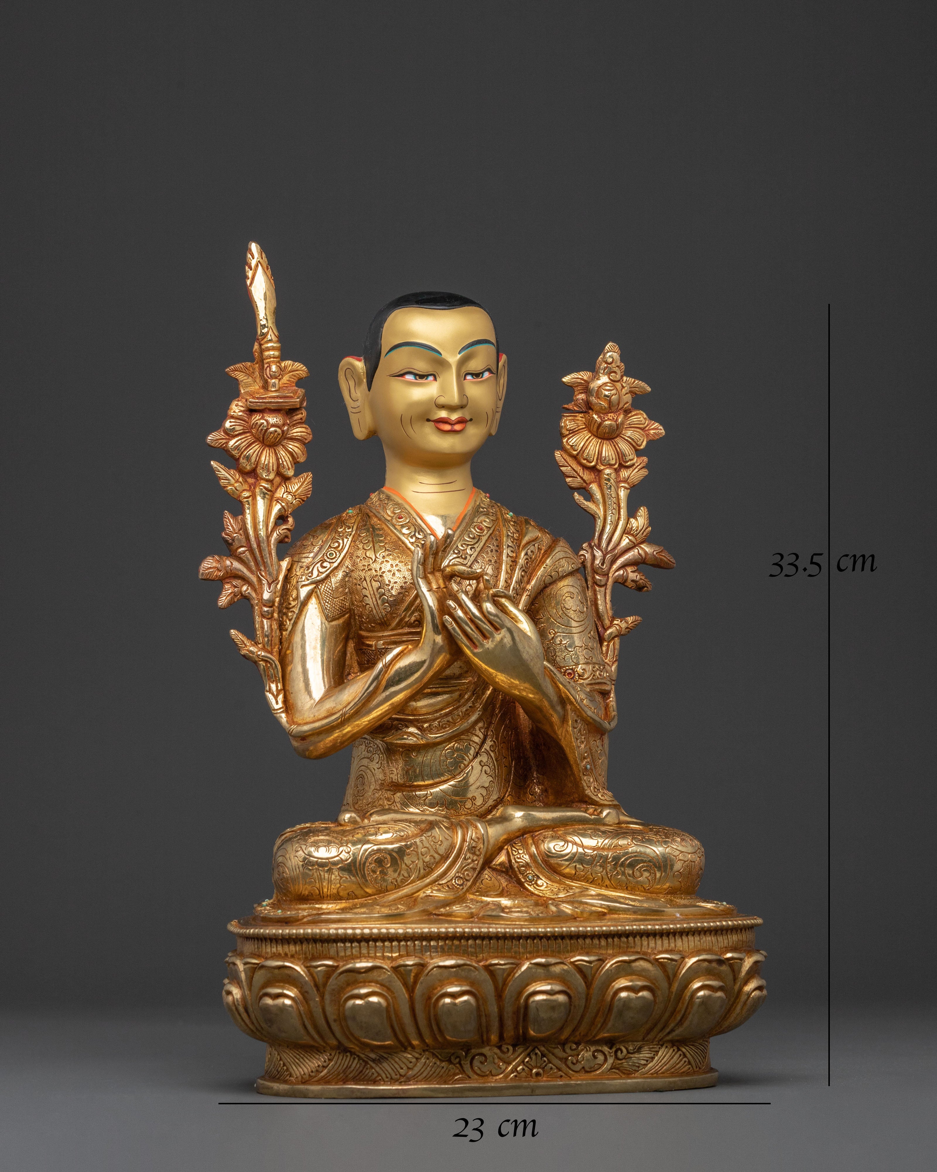 Buddhist Master: Tsongkhapa Statue | Home Decor