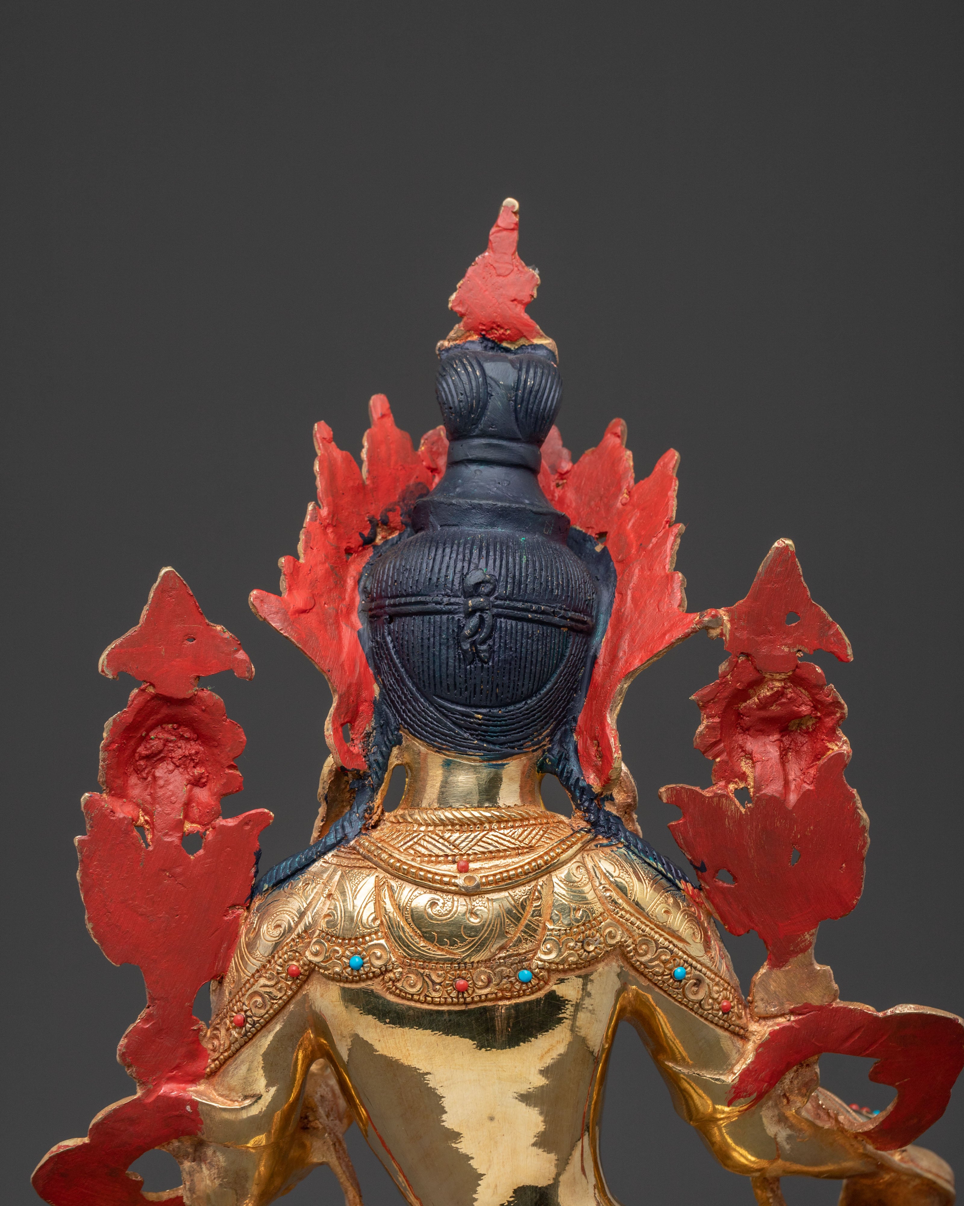 Green Tara Dharma Statue | Handcrafted Serenity