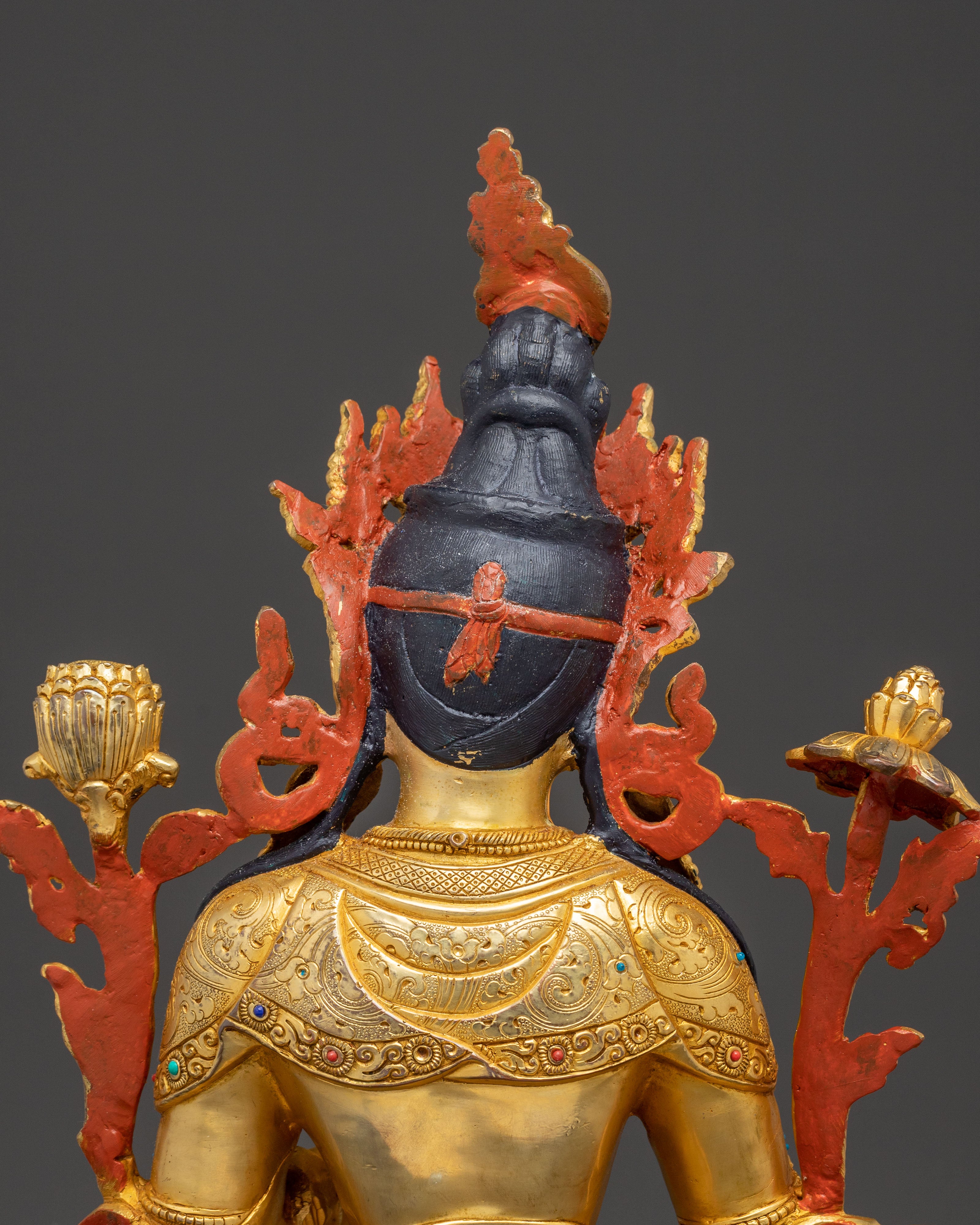 Green Tara Protector Goddess Statue