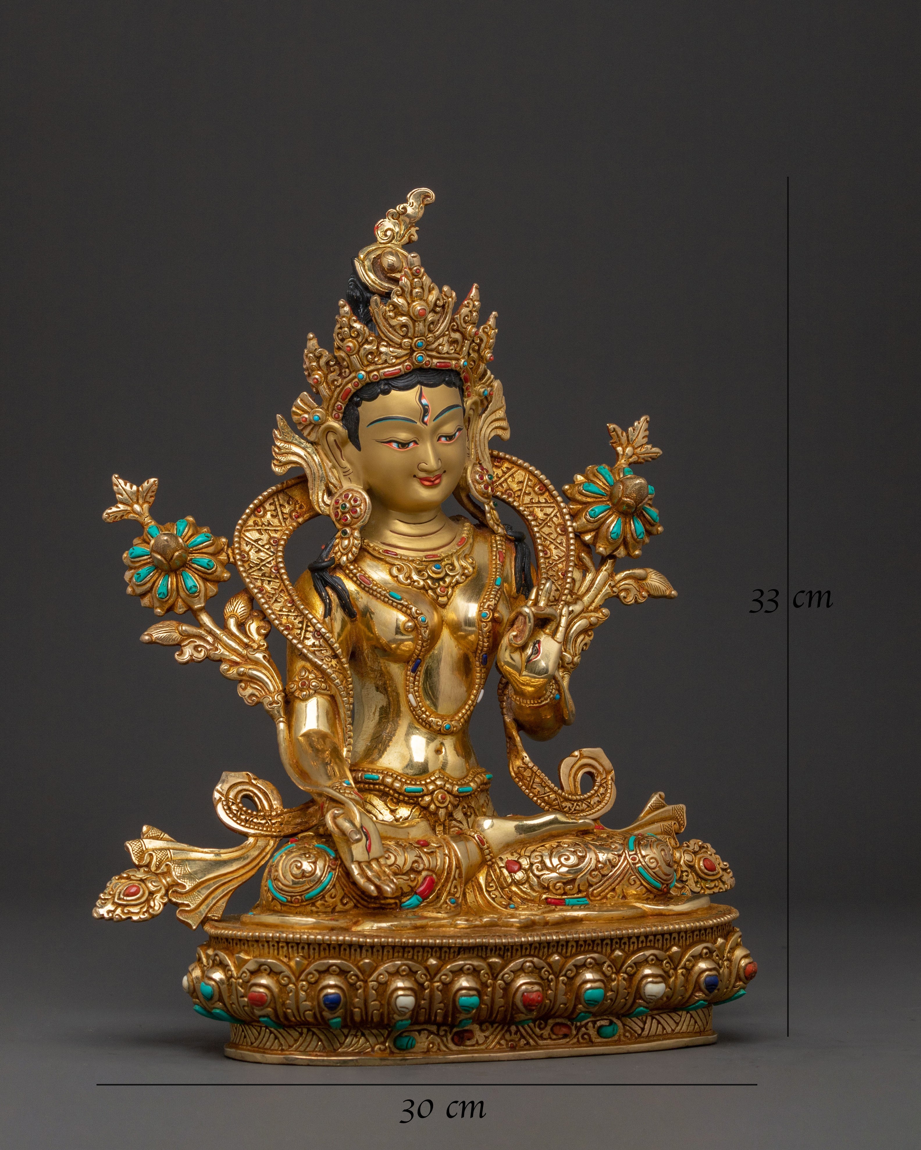 Mother White Tara Statue of Compassion and Protection