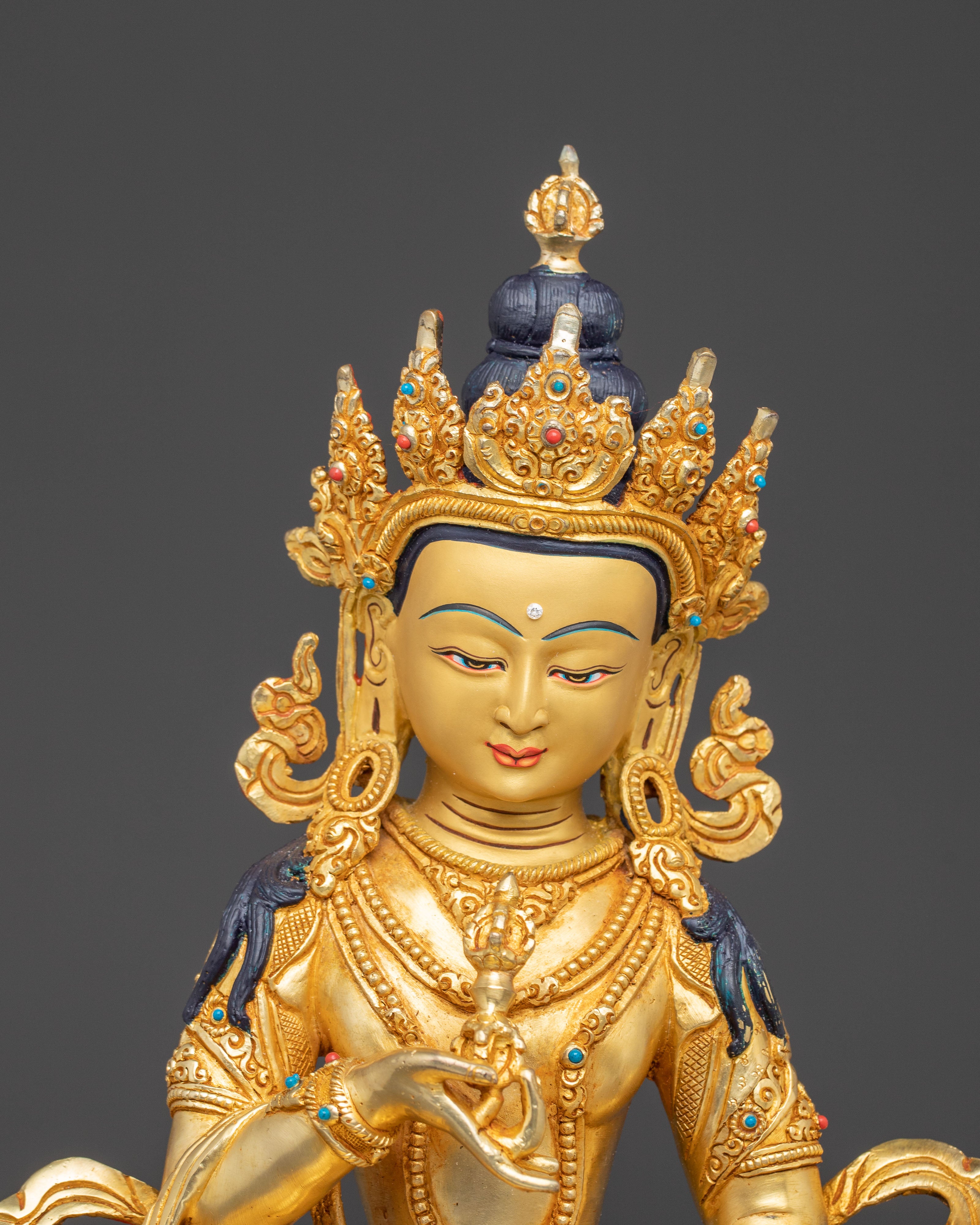 Handmade Statue of Vajrasattva for Purification | Embodiment of Clarity