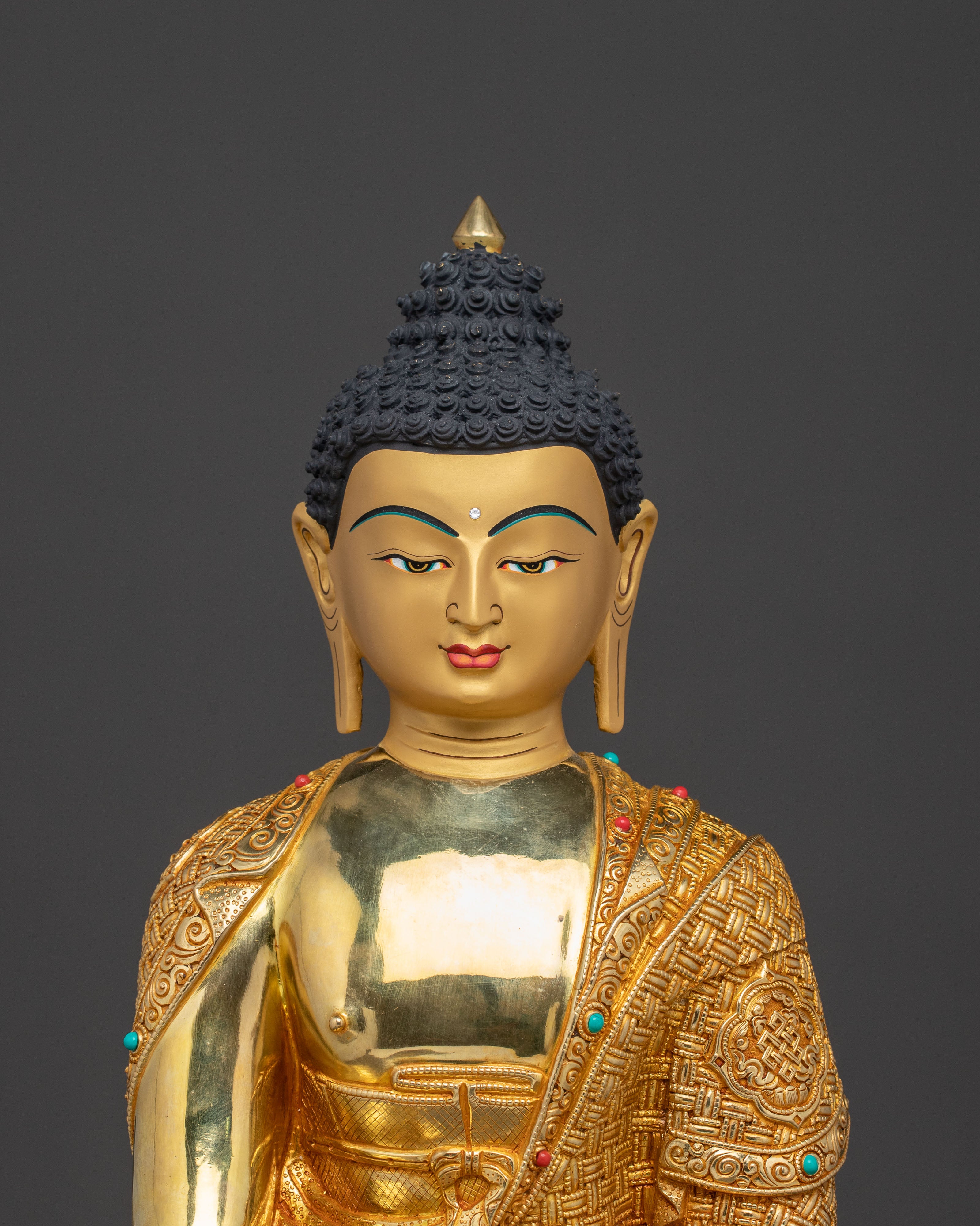 Handmade Shakyamuni Buddha Dharma Statue