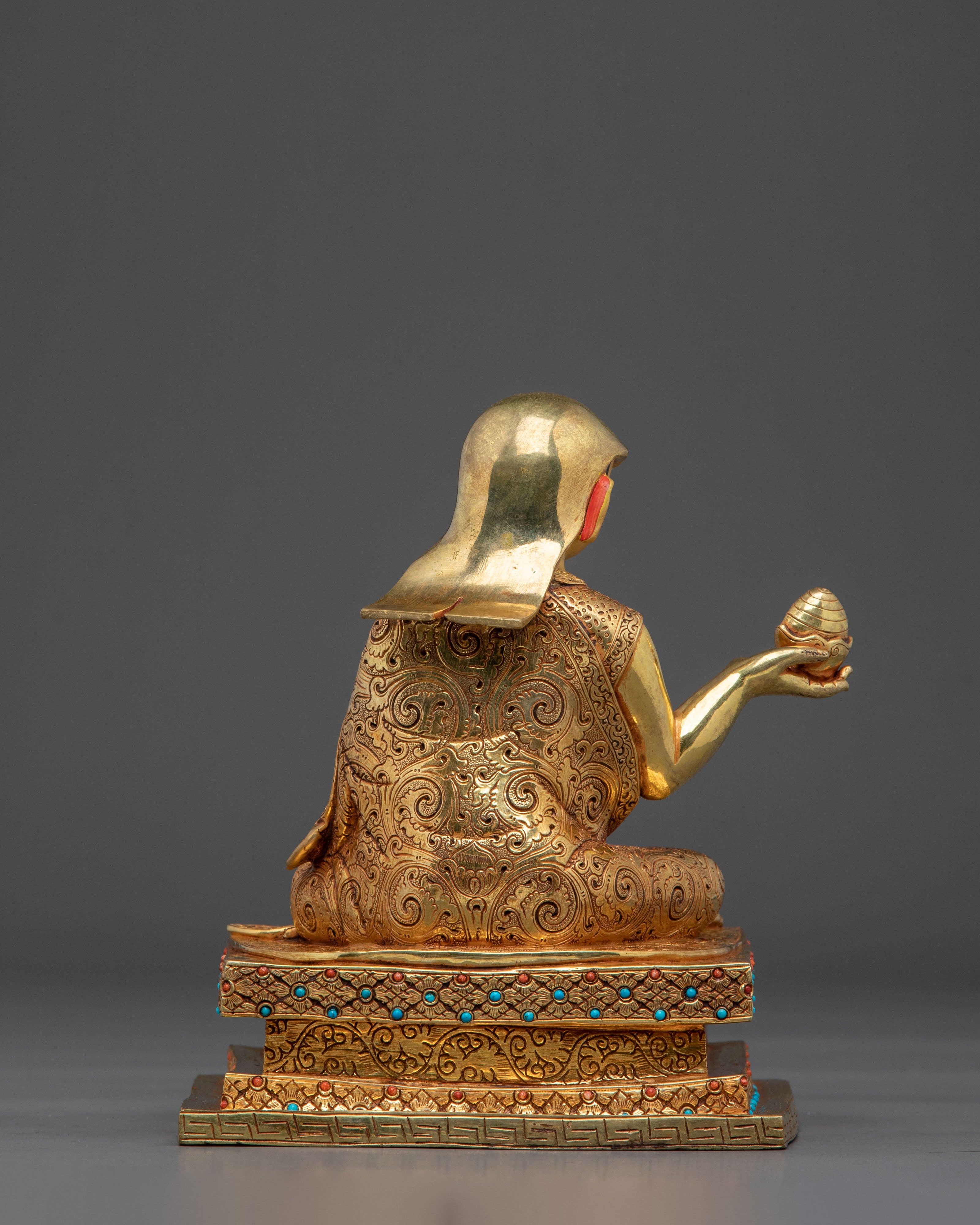 8 Manifestation of Guru Rinpoche Set with 24k Gold Glided