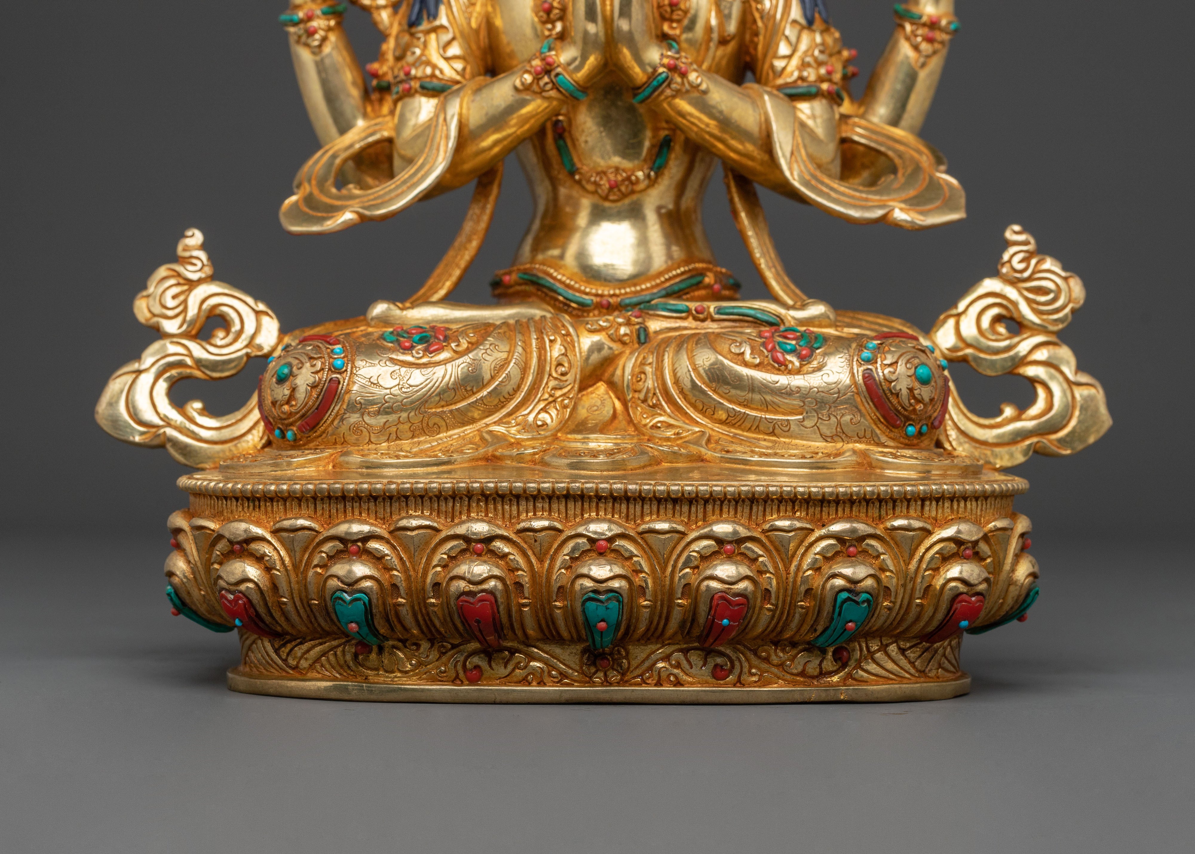 Chenrezig Statue: Symbol of Boundless Compassion