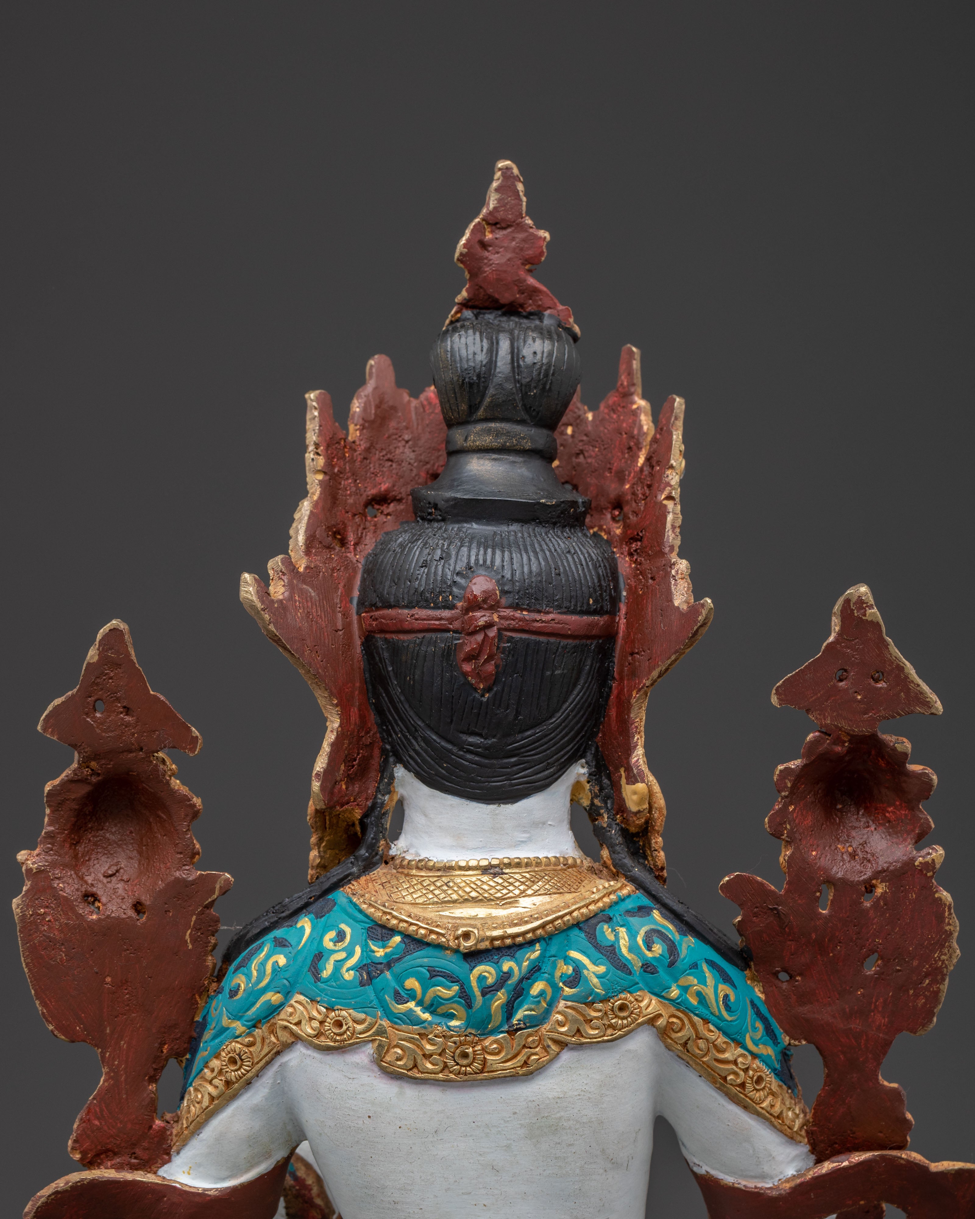 Sita Tara Copper Statue: Meditation Decor