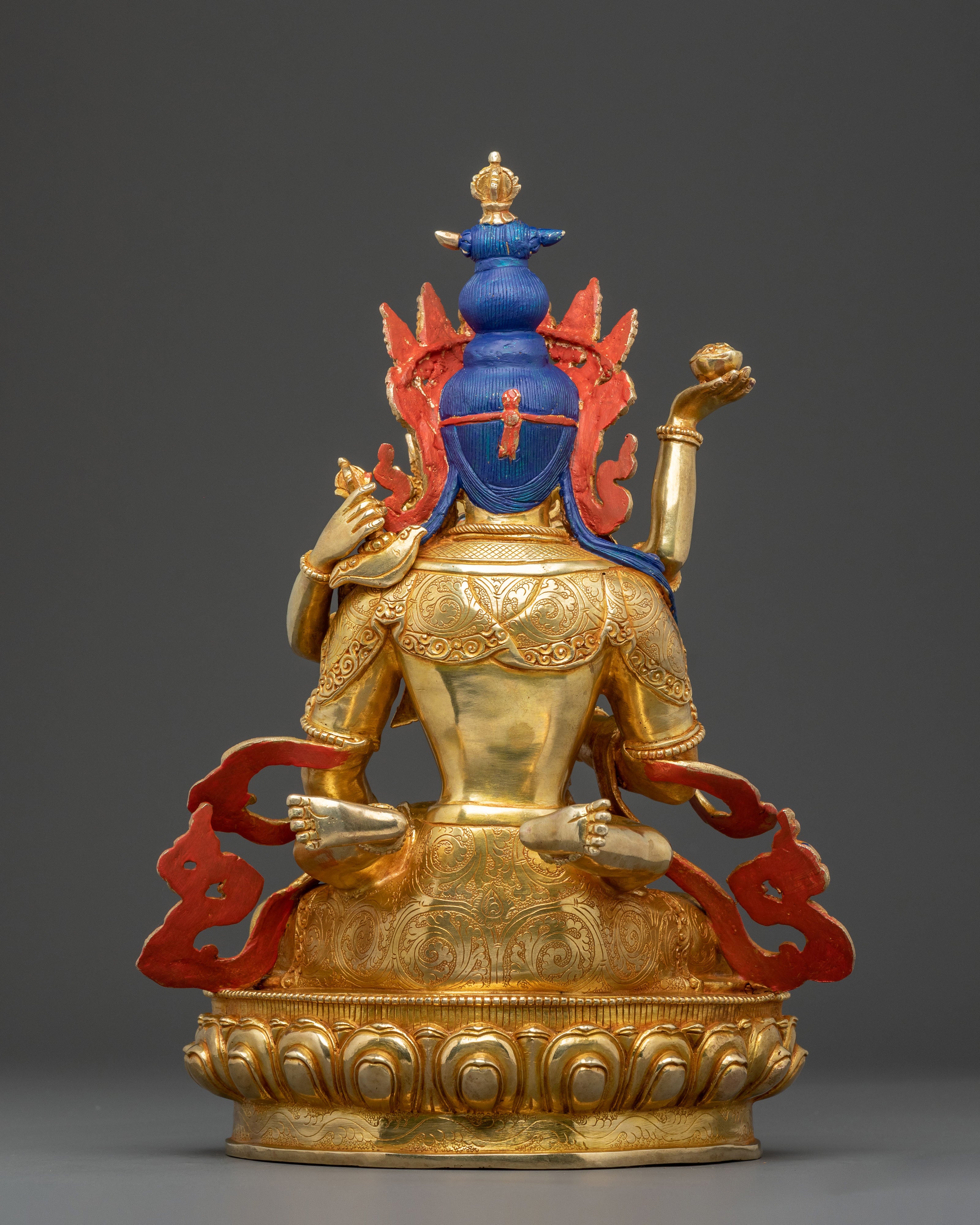 Vajrasattva With Consort Spiritual Healing Statue - Purification Serenity