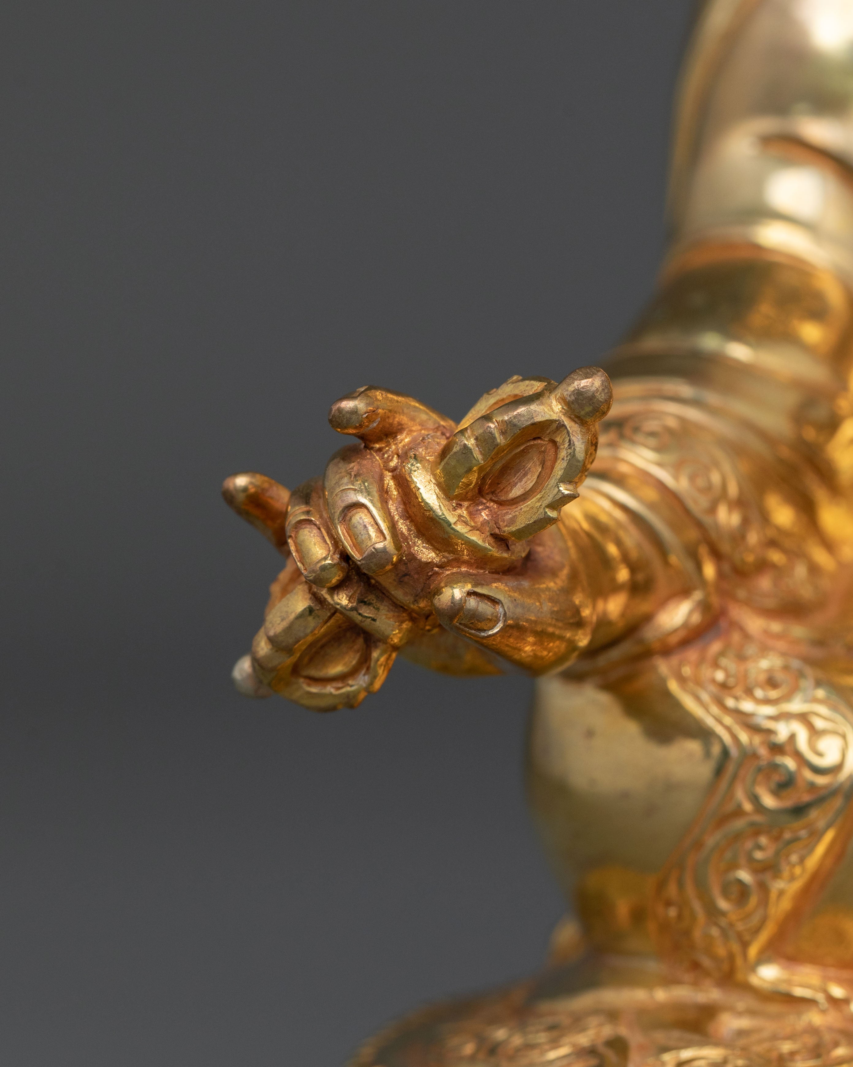Tibetan Guru Padmasambhava Sculpture