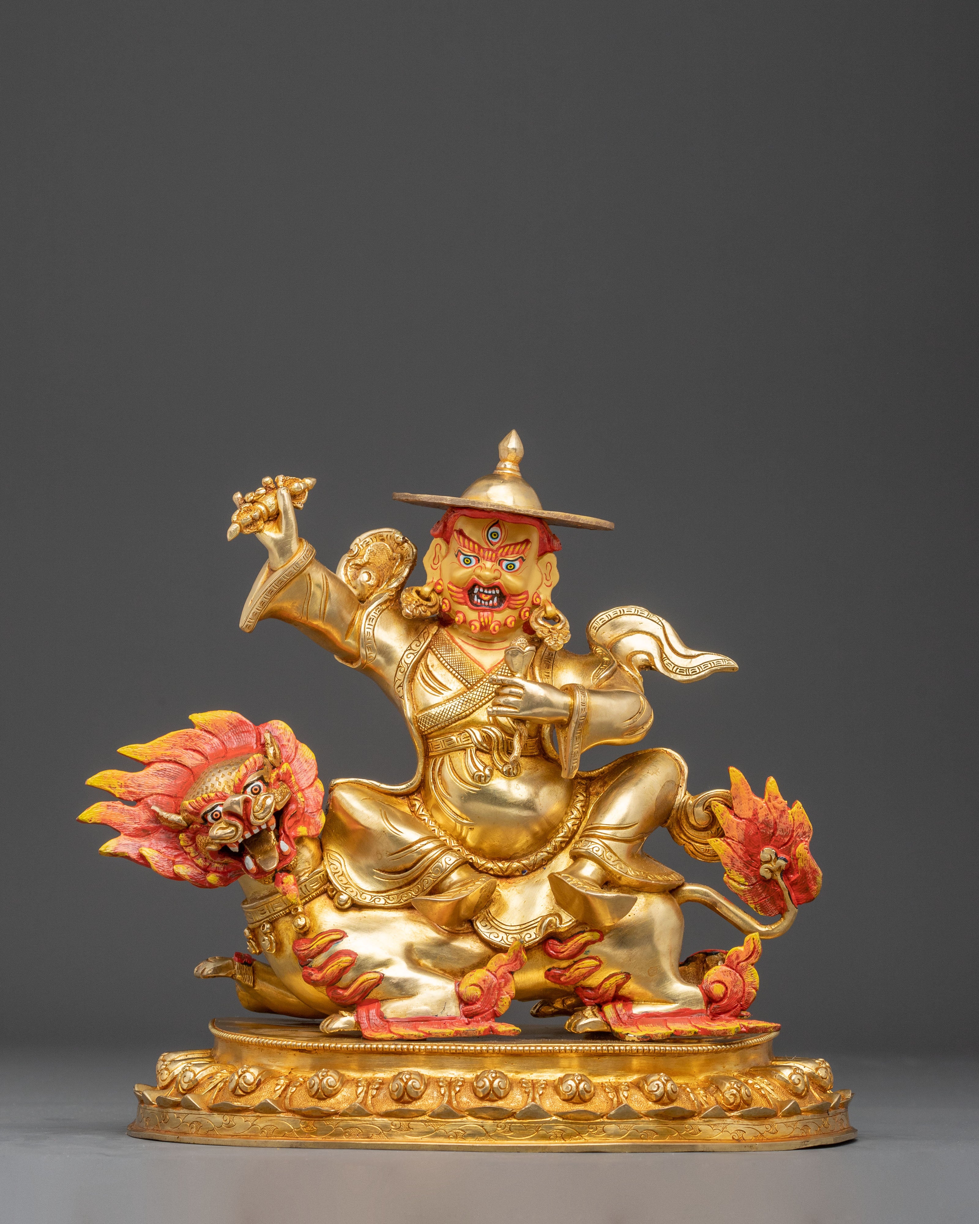 Dorje Legpa Statue: The Dharma Protector
