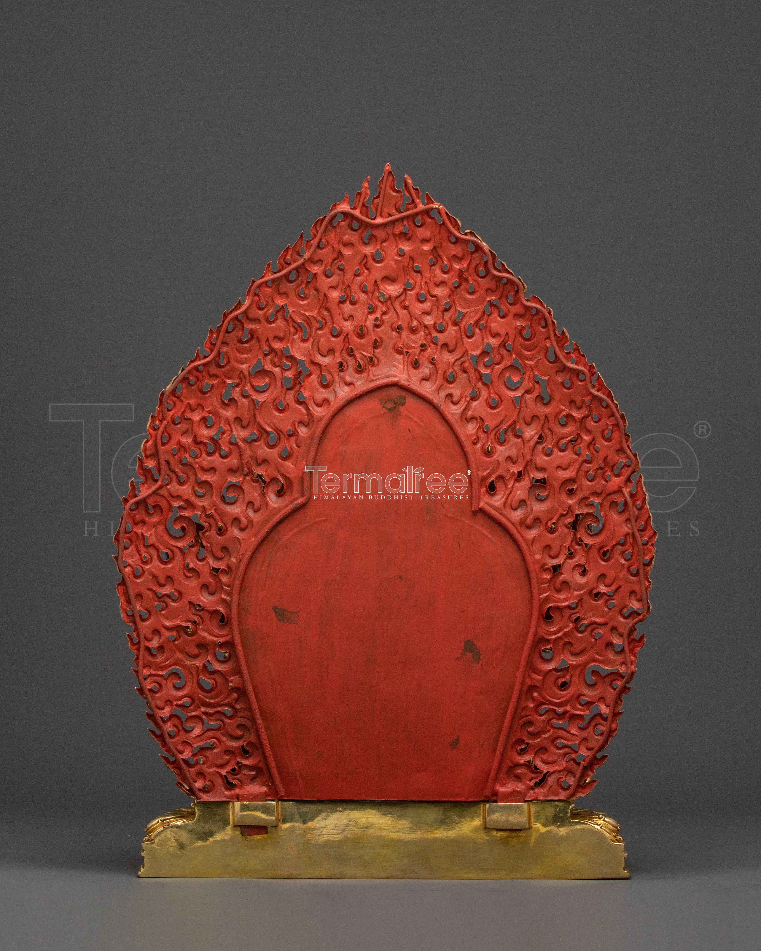 Fierce Deity Yamantaka Statue | 24K Gold Gilded