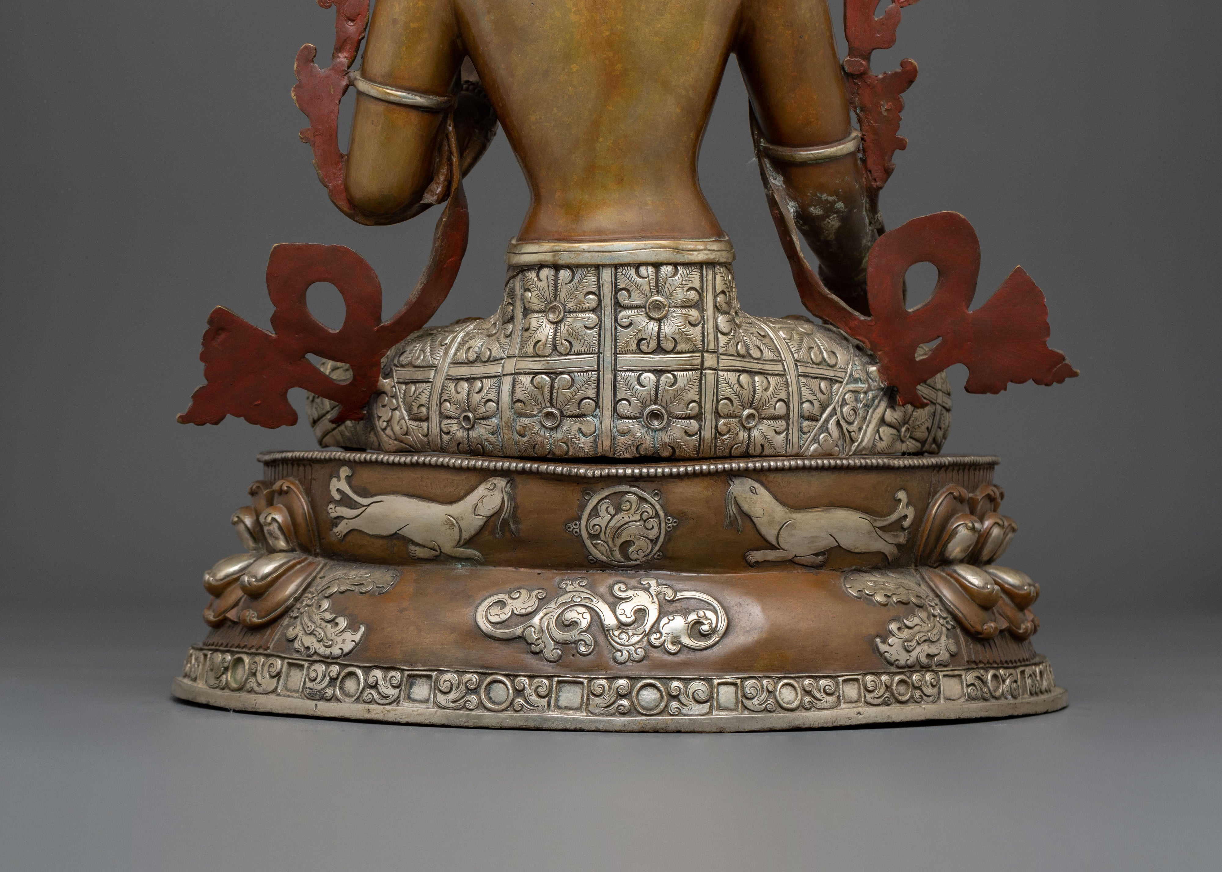 White Tara Statue | Tibetan Buddhist Serenity
