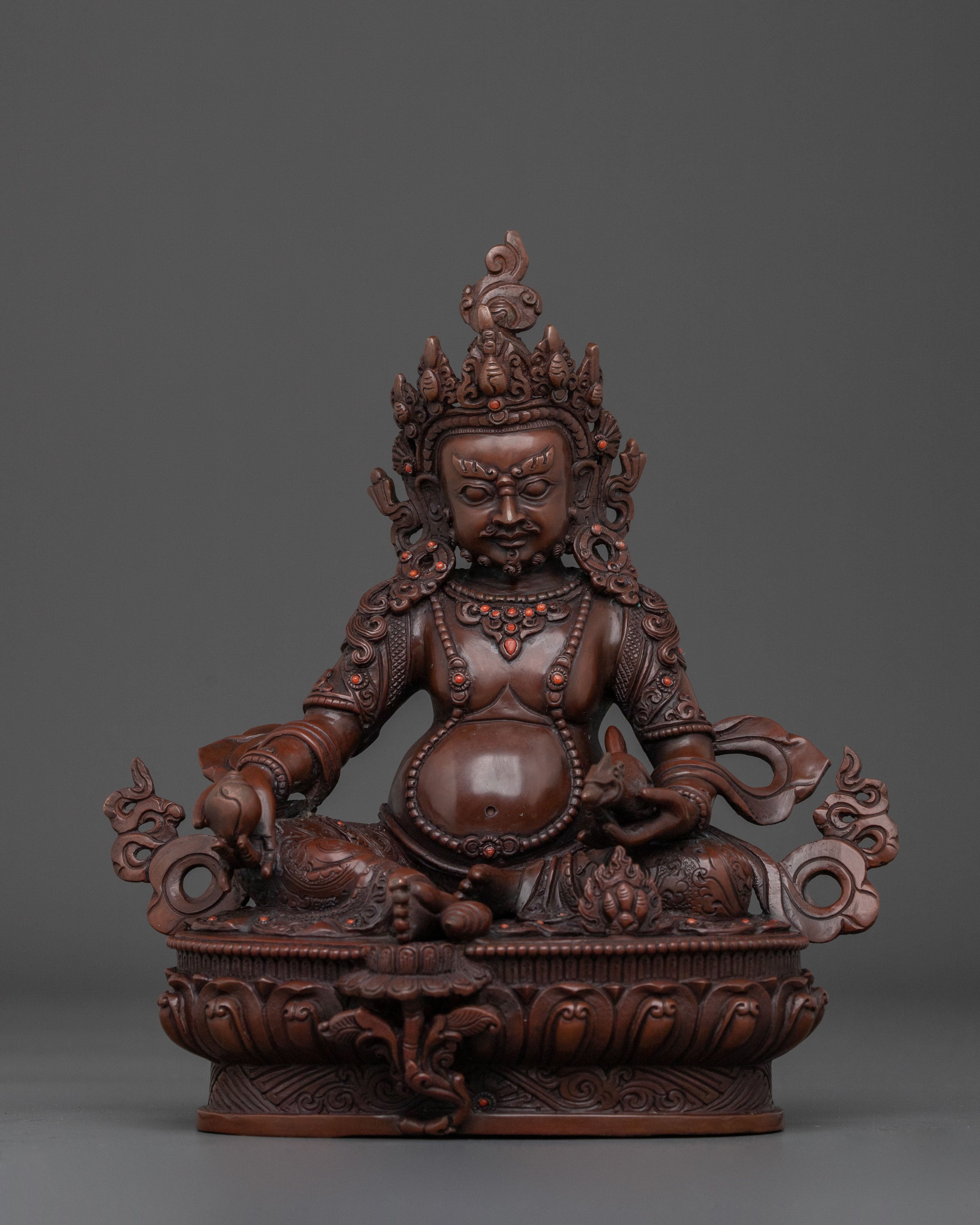 Dzambhala Figurine | Buddhist Wealth God