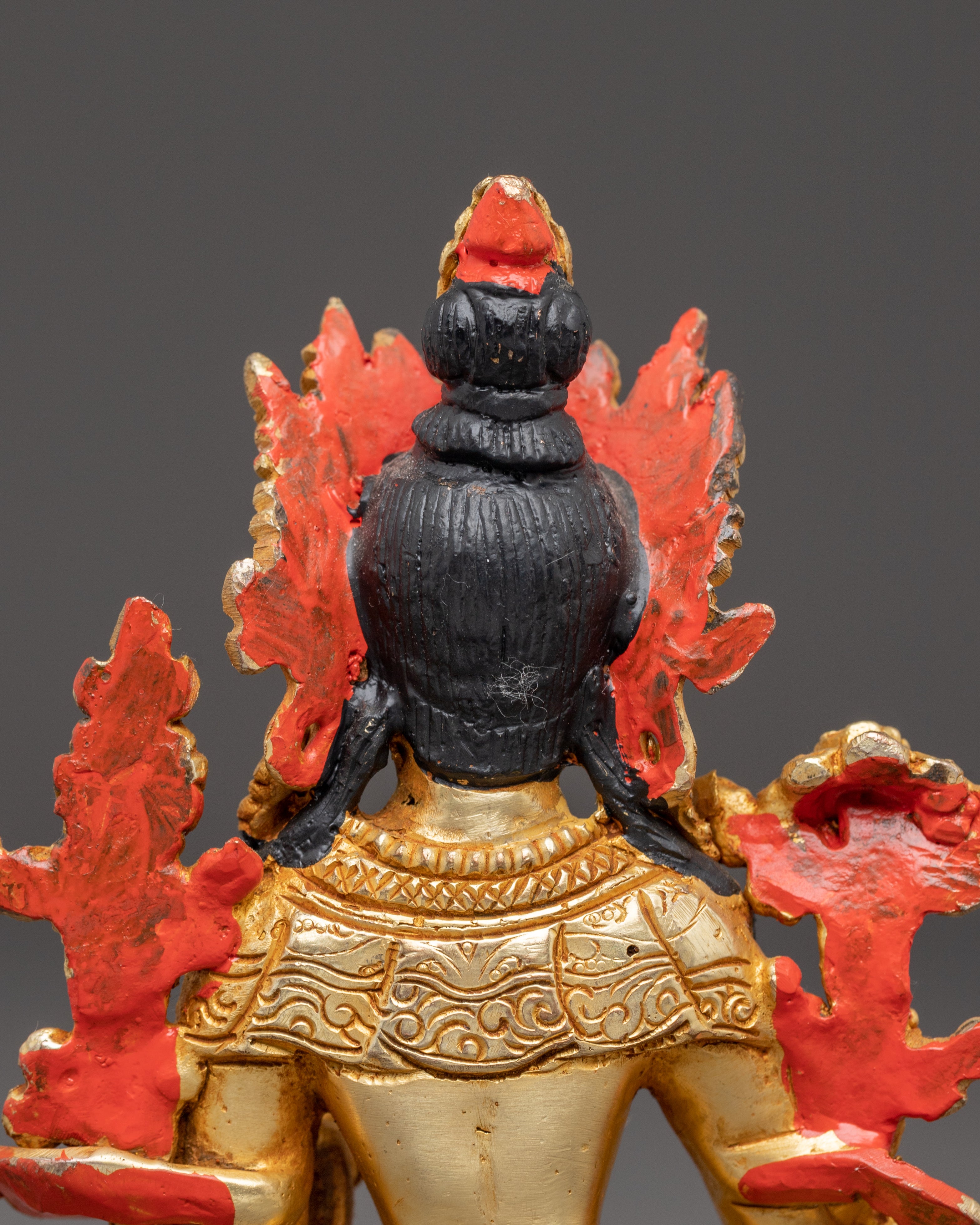 Mother Shyama Tara Golden Statue | Embodiment of Compassionate Action