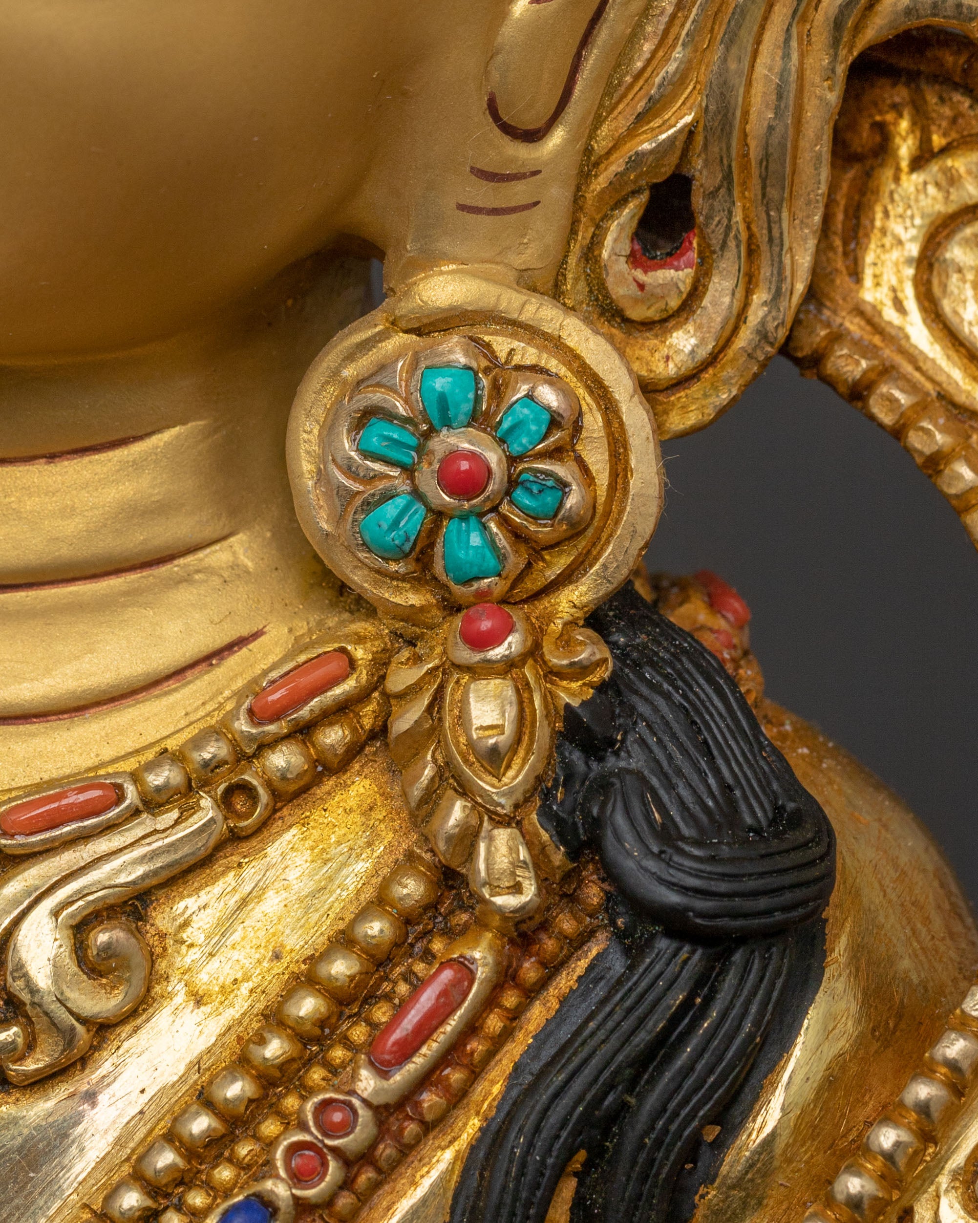 Bodhisattva Manjushri Statue | Wisdom Icon for Altar