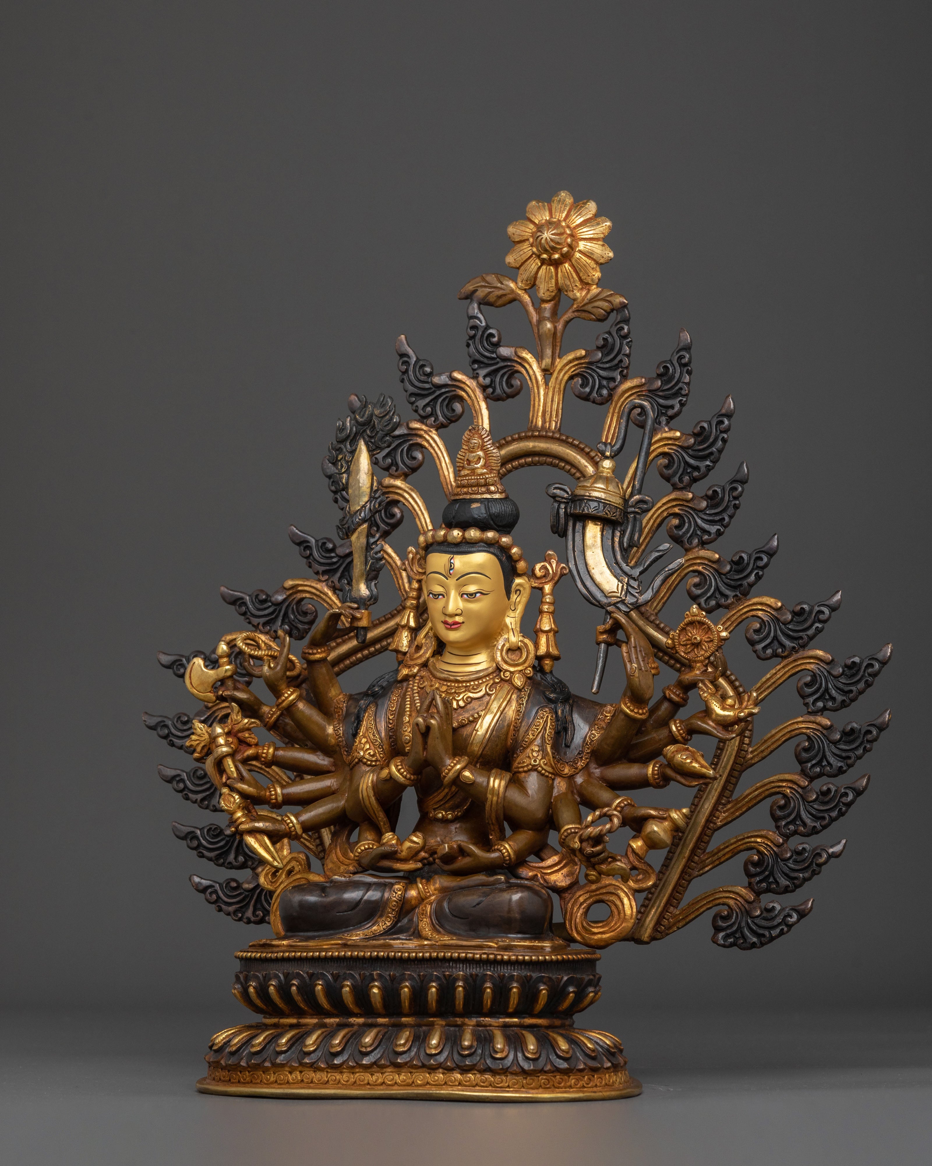 Hand-Carved Chundi Statue | Home Decor