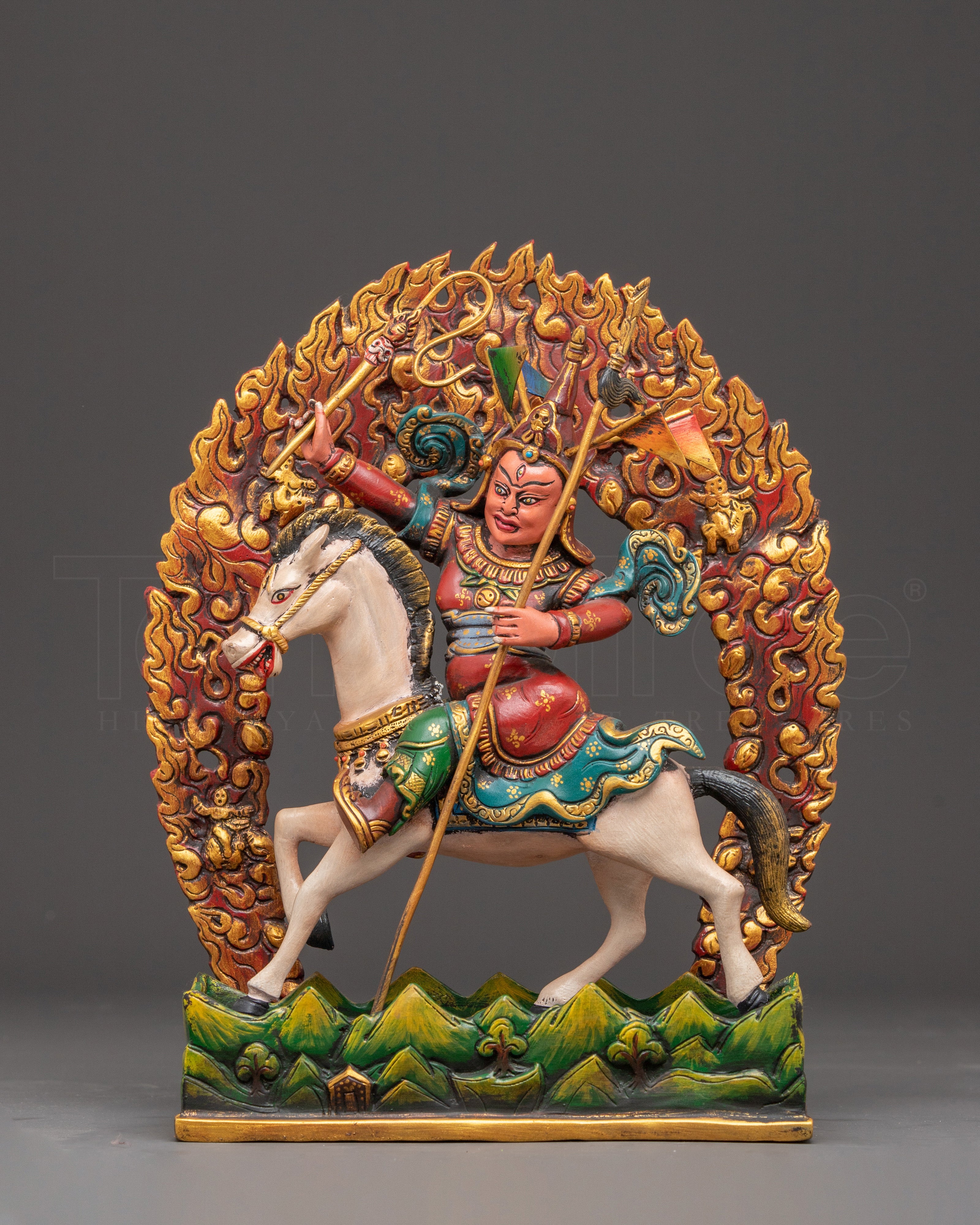 Himalayan Statue of King Gesar