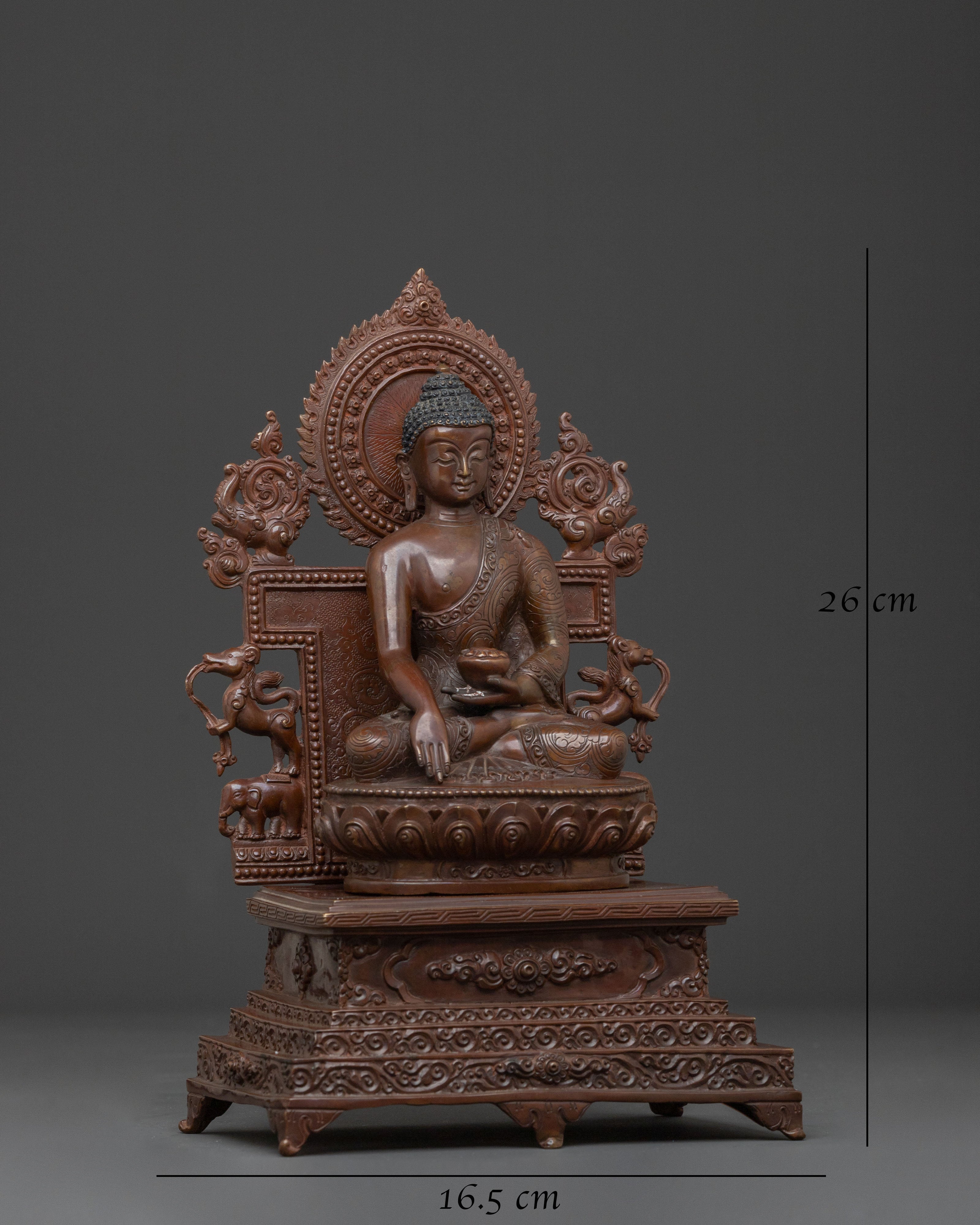 Sacred Three Buddhas Statue Set | Divine Figurines