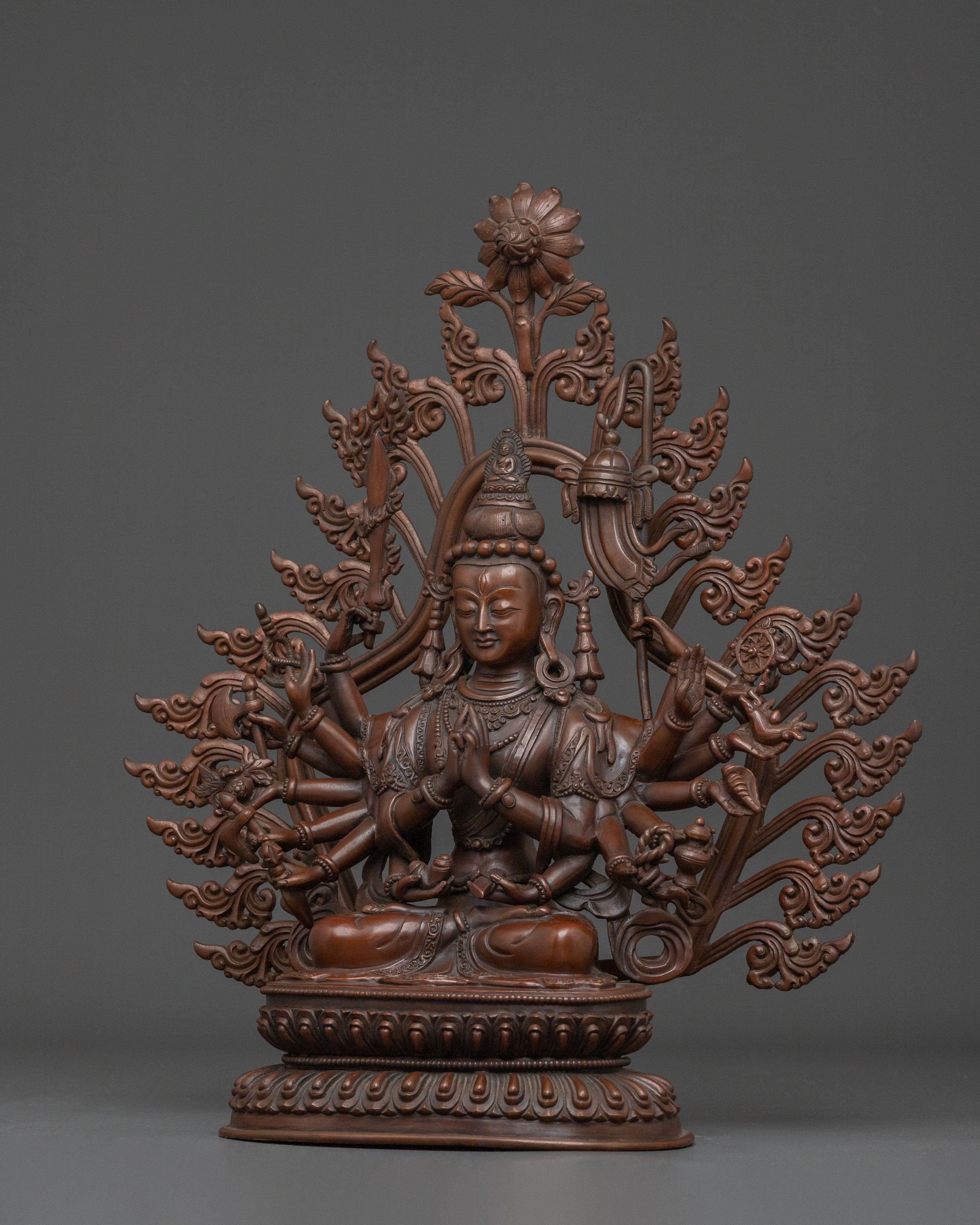 Chundi Oxidized Sculpture | Altar Home Decor