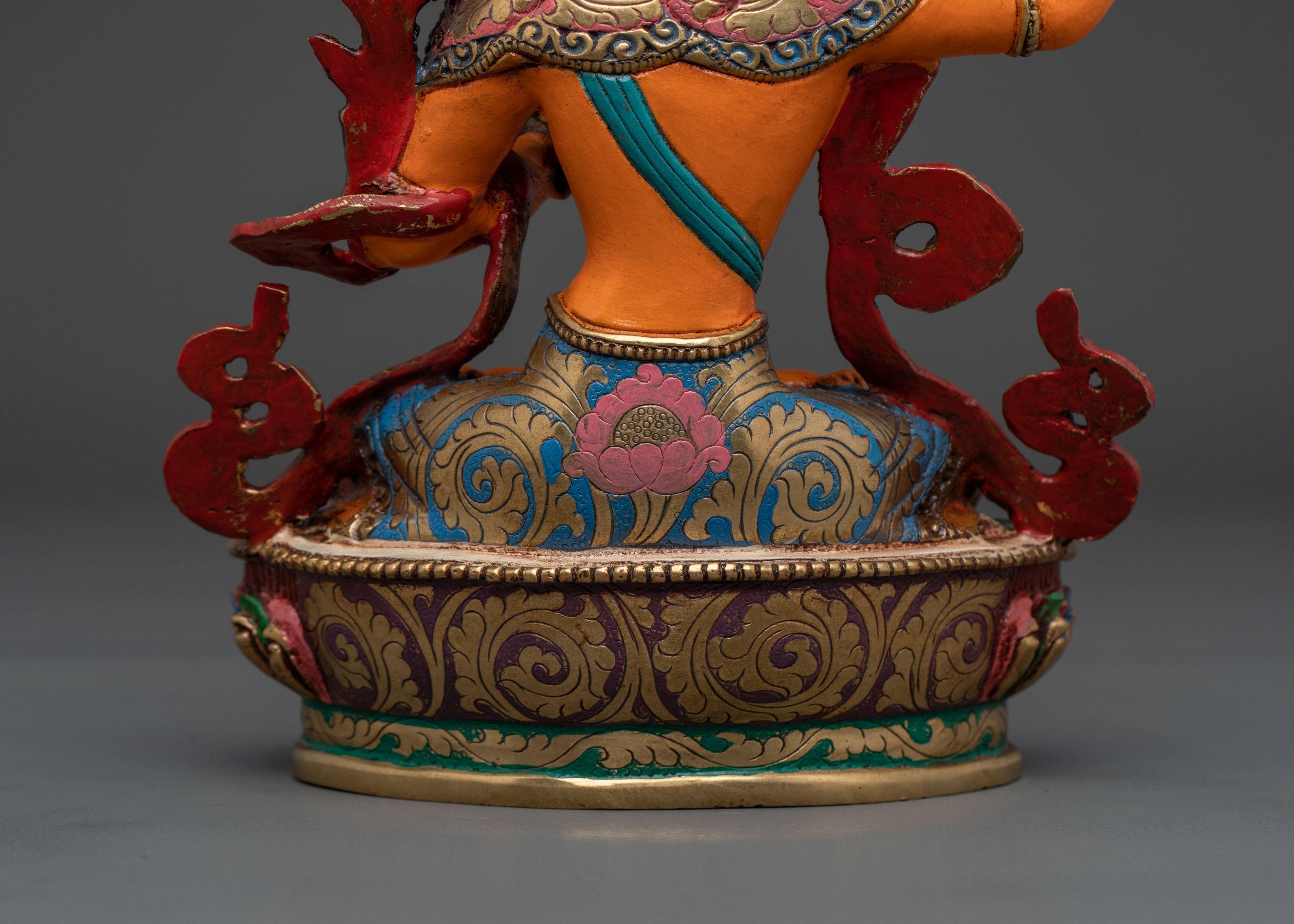Majestic Manjushree Figurine | Bodhisattva of Supreme Wisdom