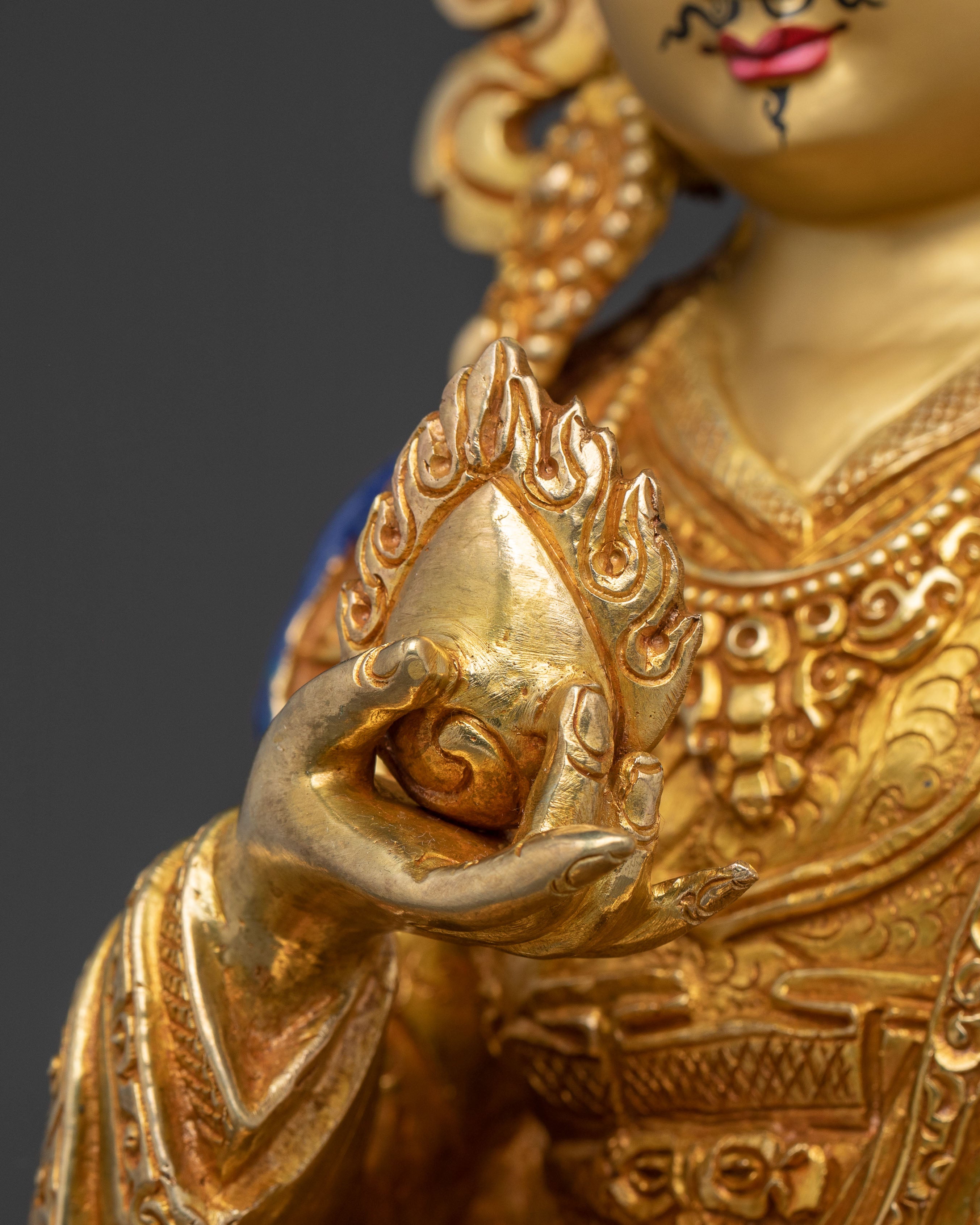 Guru Norlha Handcrafted Statue | Spiritual Decor