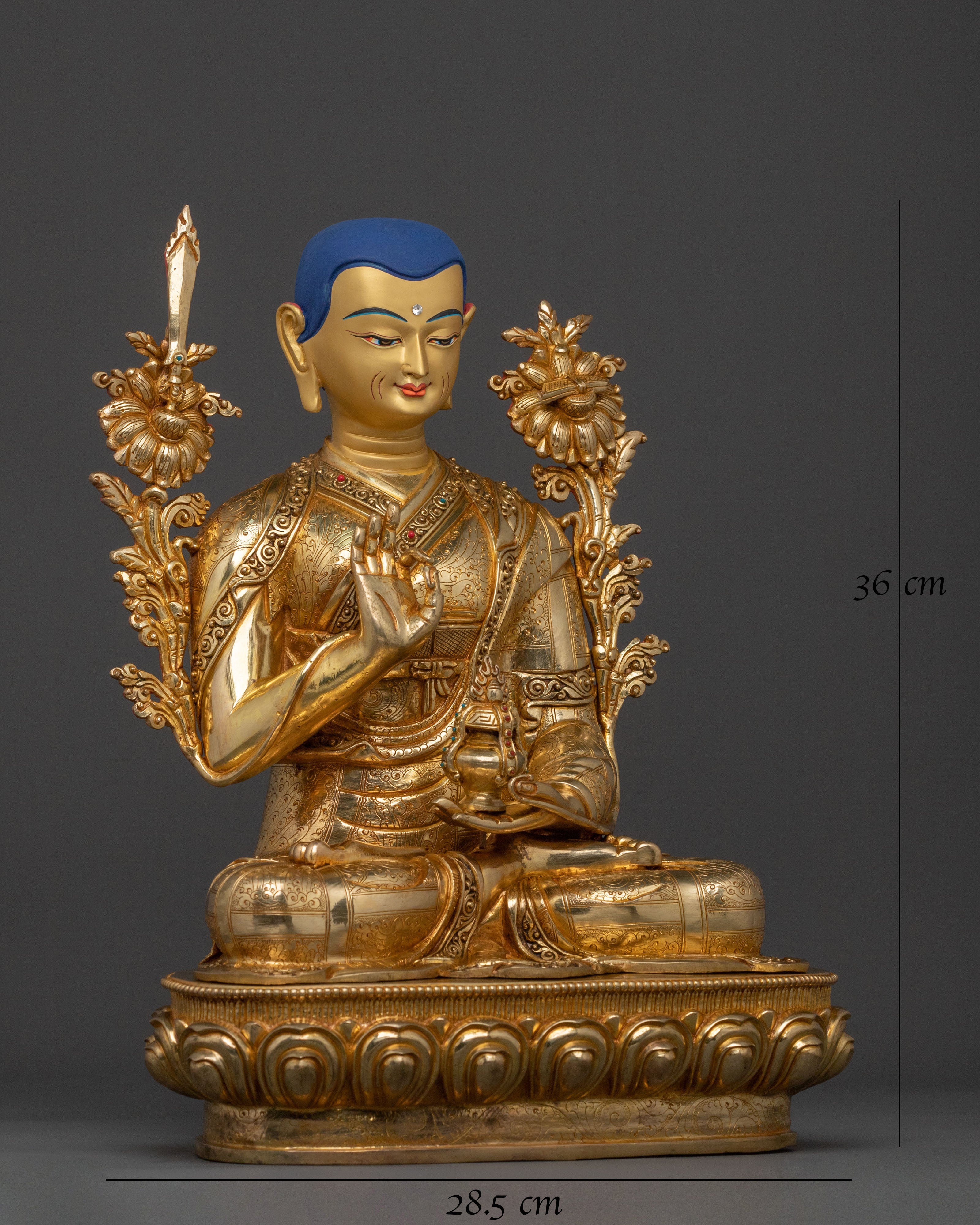 Tsongkhapa Sacred Statue | Tibetan Buddhist Master