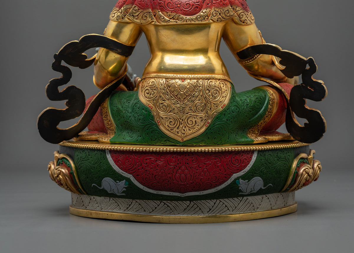 Handcrafted Dzambhala Statue | Sacred Altar Decor