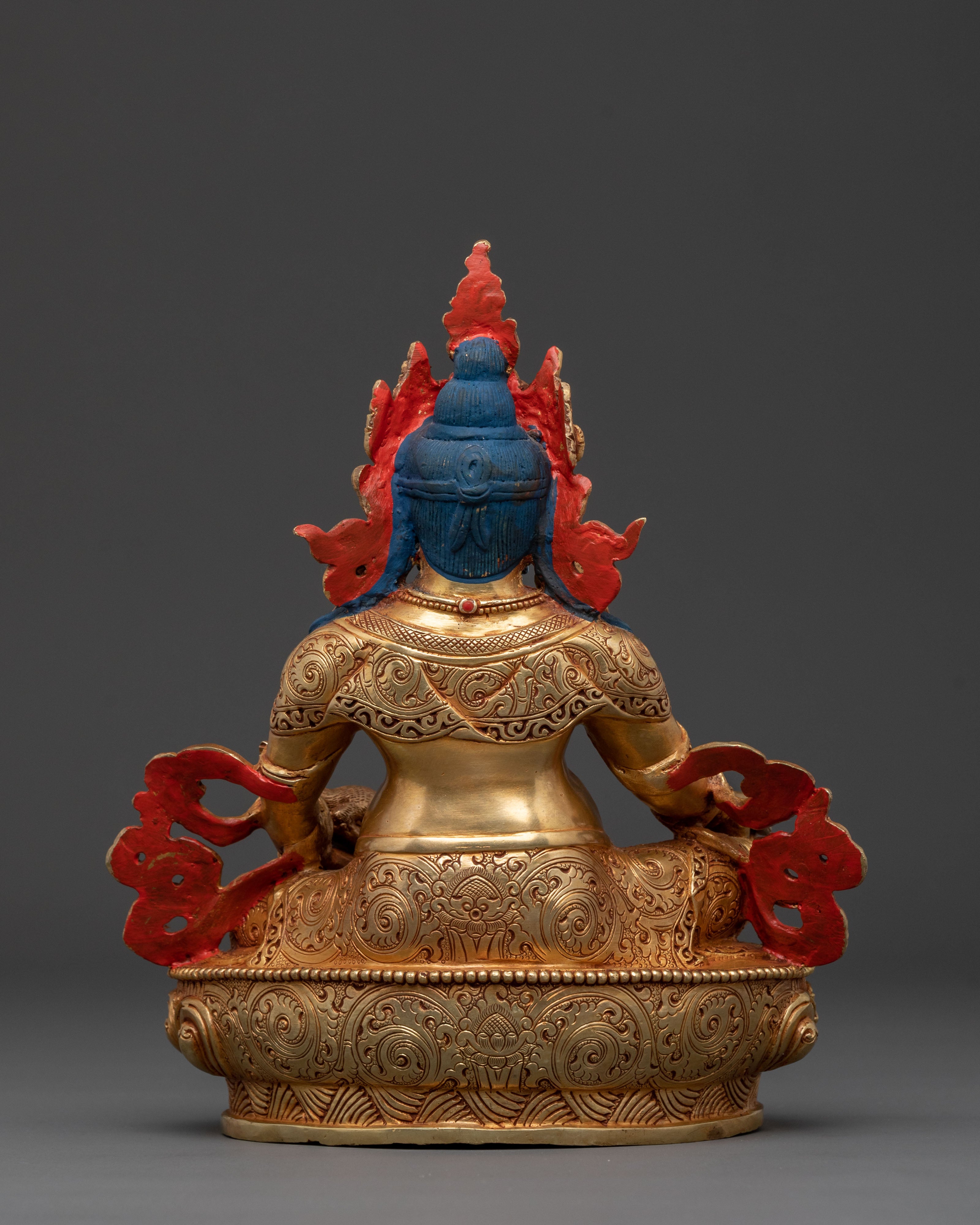 Handcrafted Dzambhala Spiritual Statue | Wealth Deity