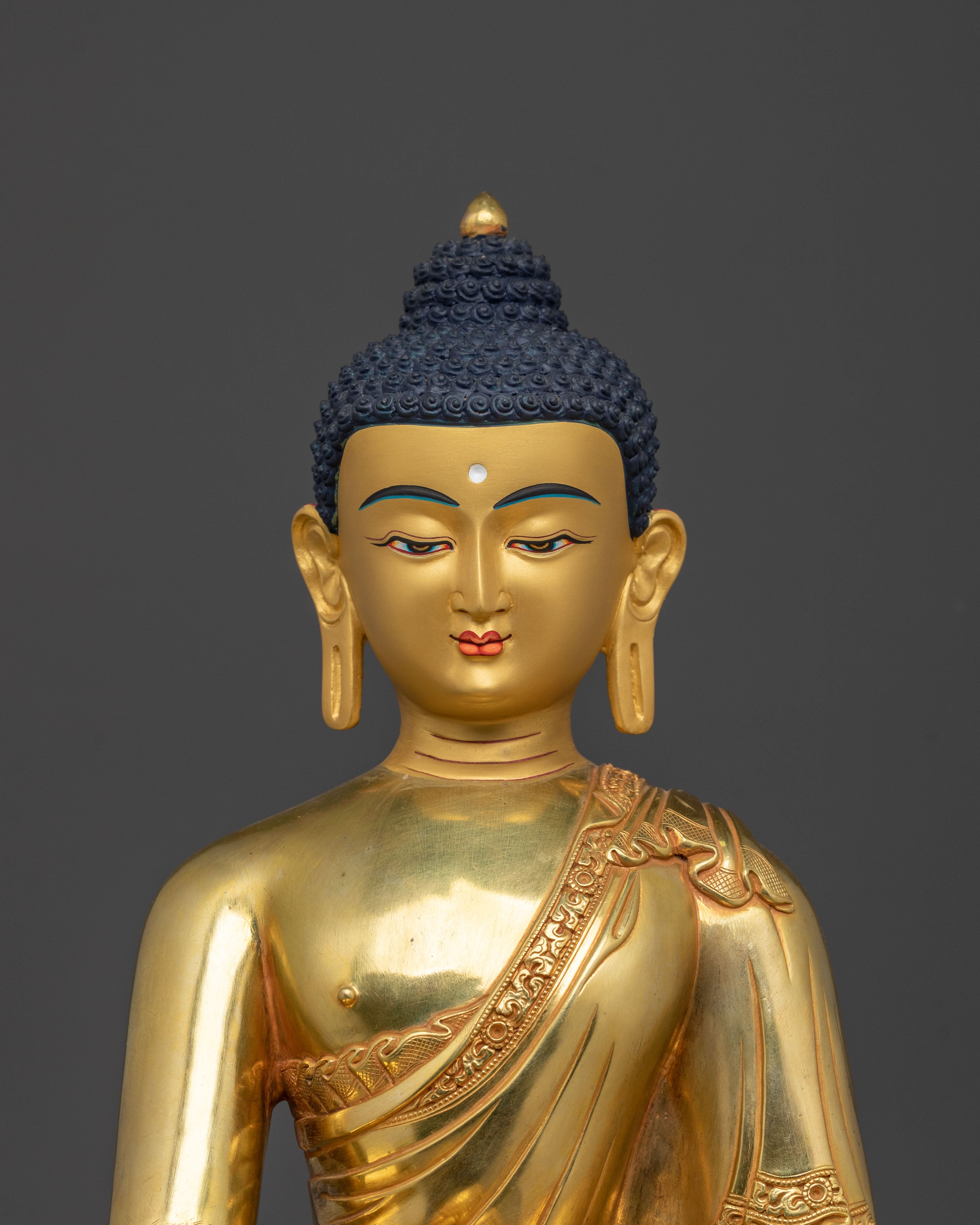Authentic Himalayan Shakyamuni Buddha Statue