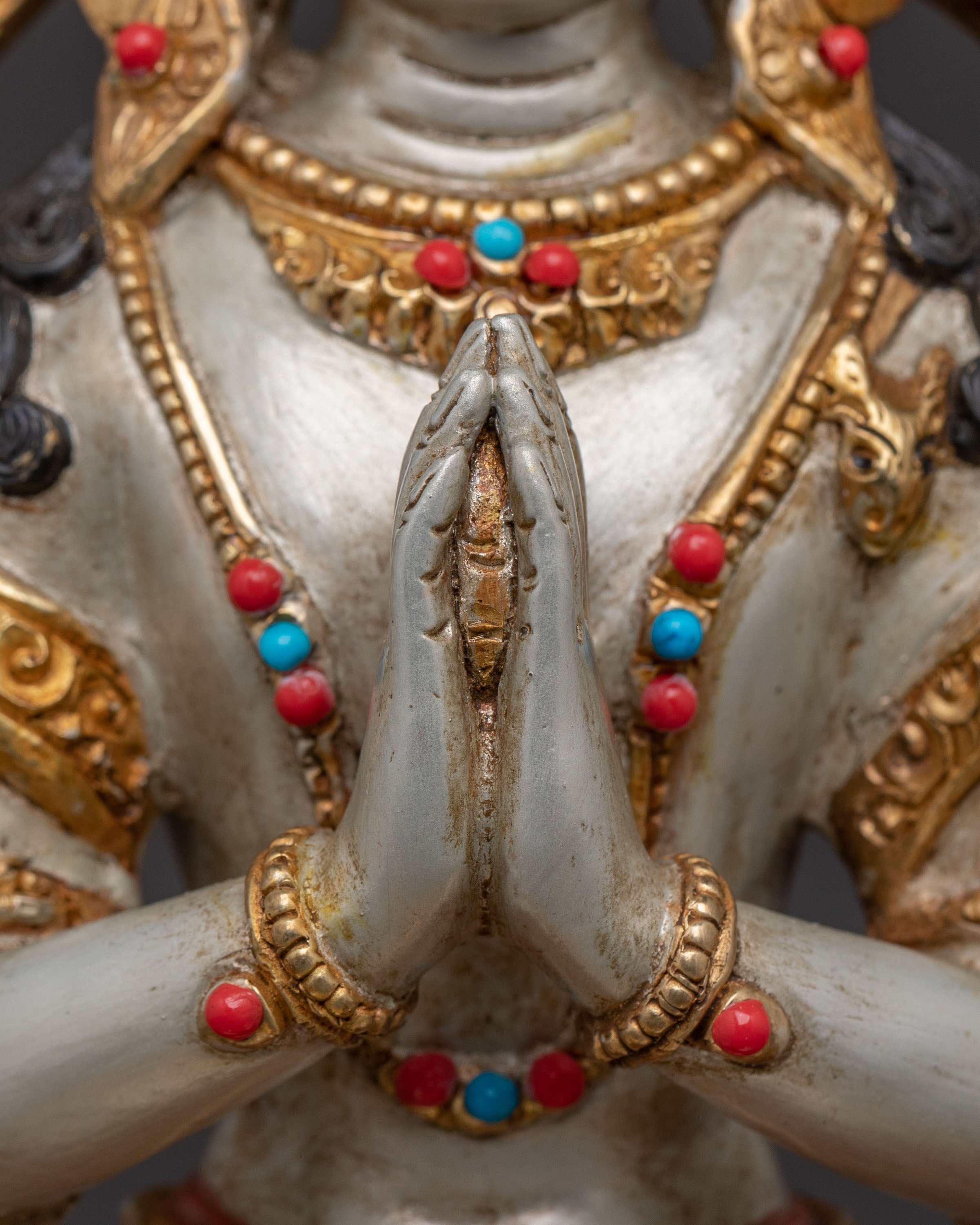 Chenrezig Traditional Sacred Statue | Spiritual Home Decor