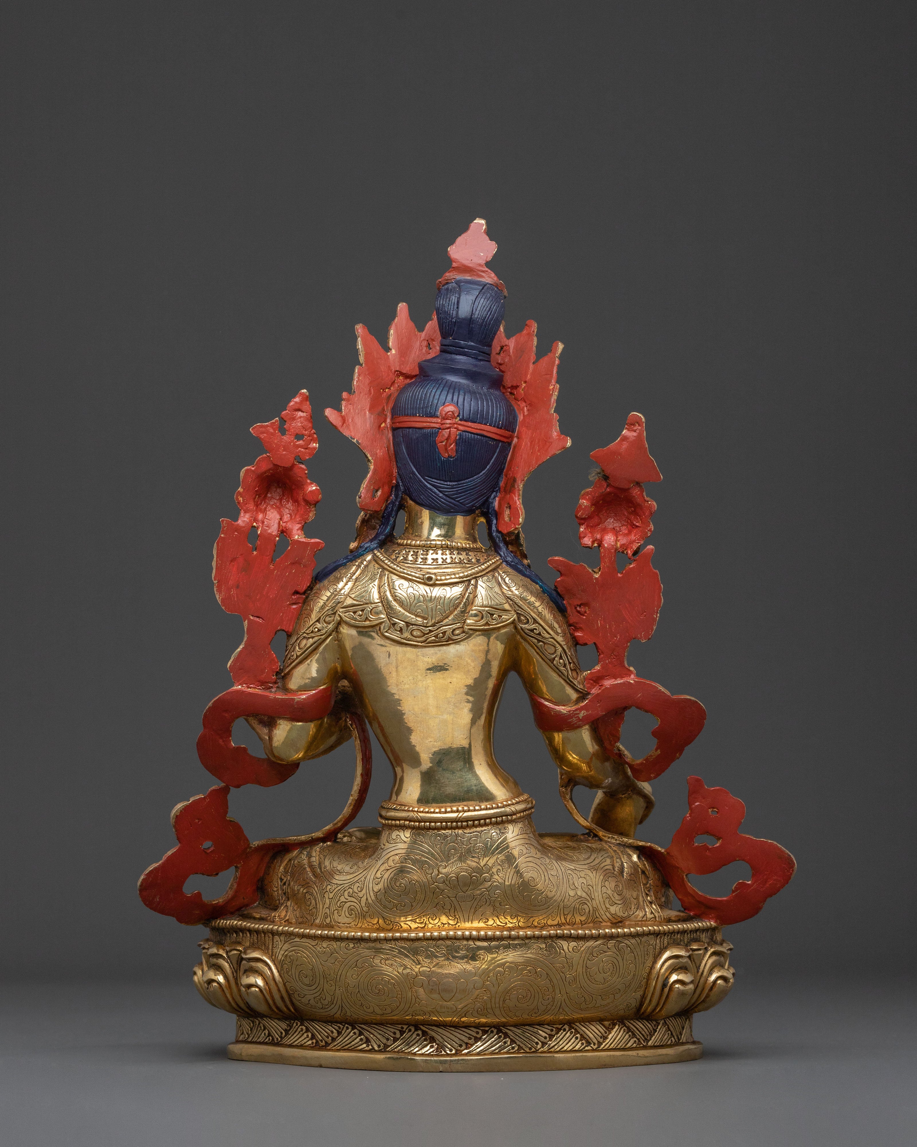 White Tara Spiritual Blessing Statue | Goddess of Long Life