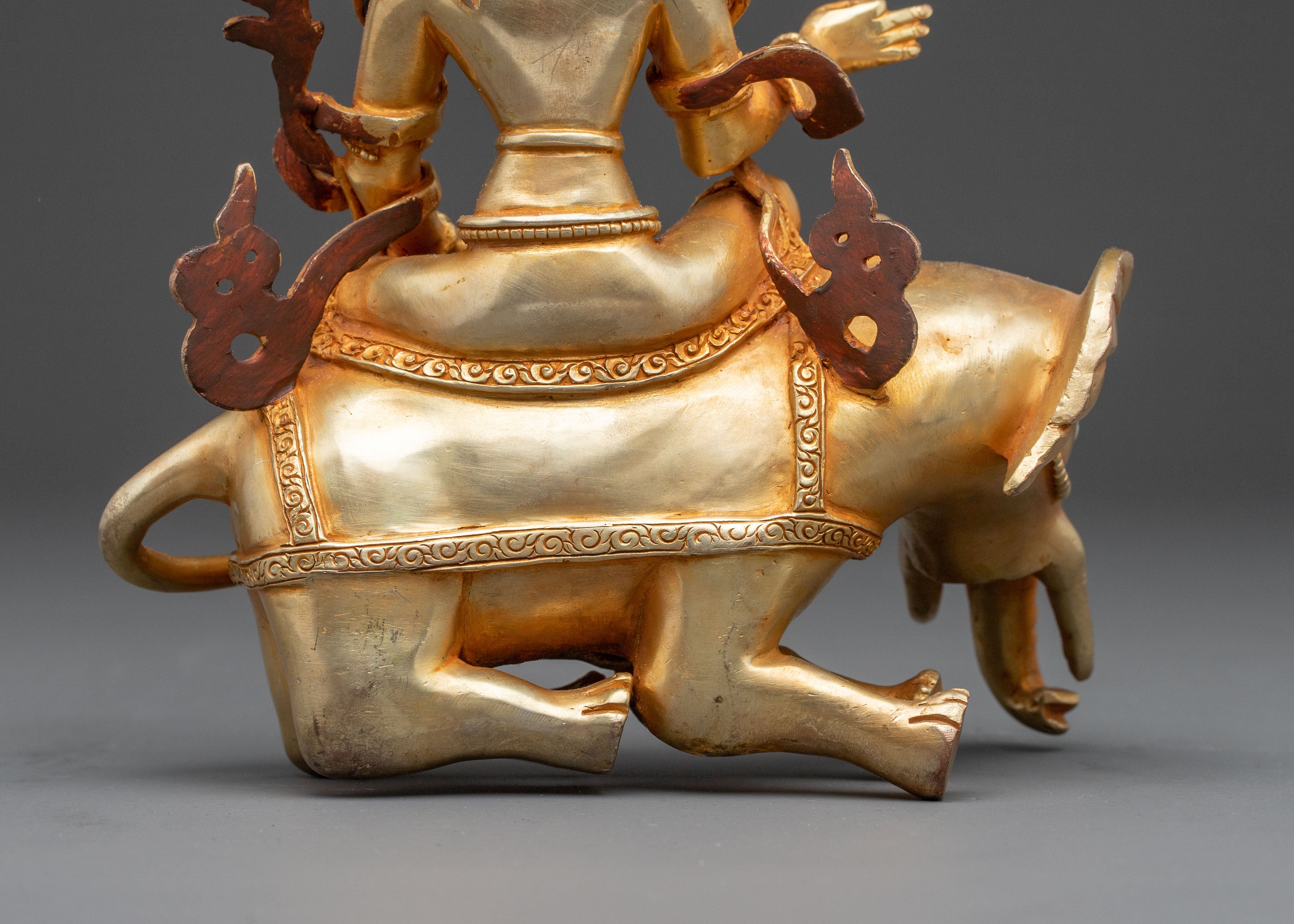 Samantabhadra Gold Electroplated Statue | Universal Virtue