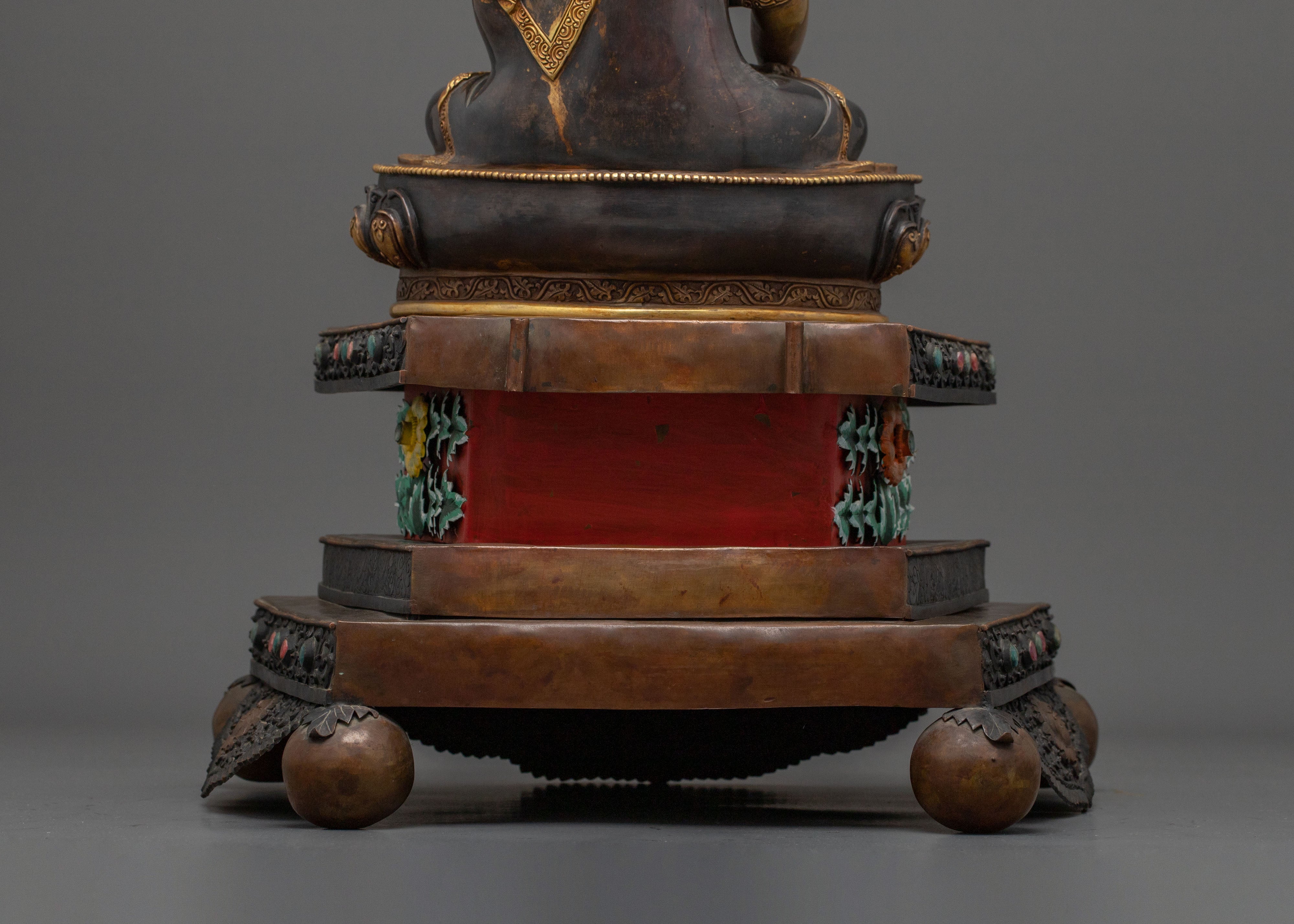 Shakyamuni Buddha Figurine on Throne | Enlightened ONE