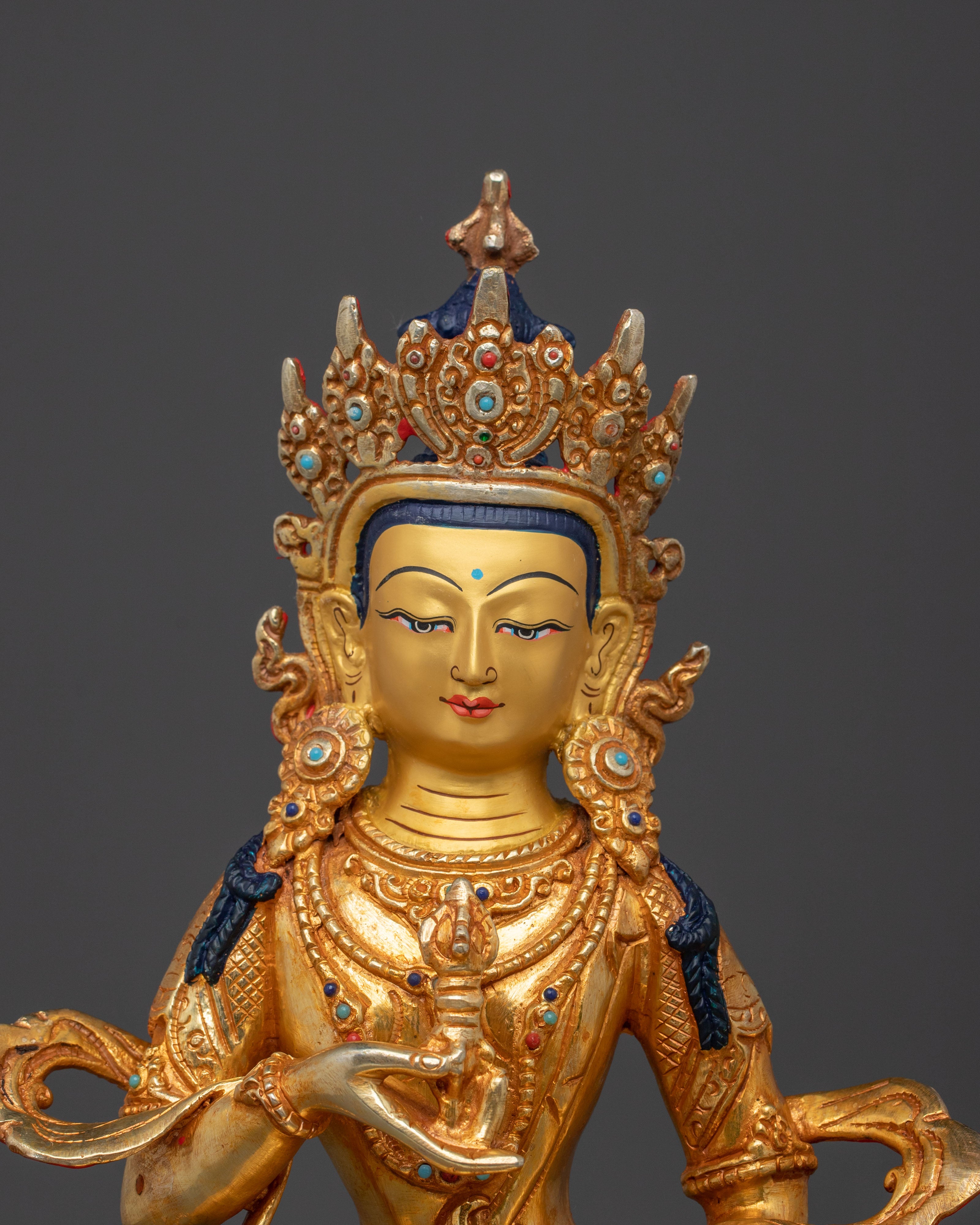 Handmade Vajrasattva Buddhist Statue | Spiritual Home Decor