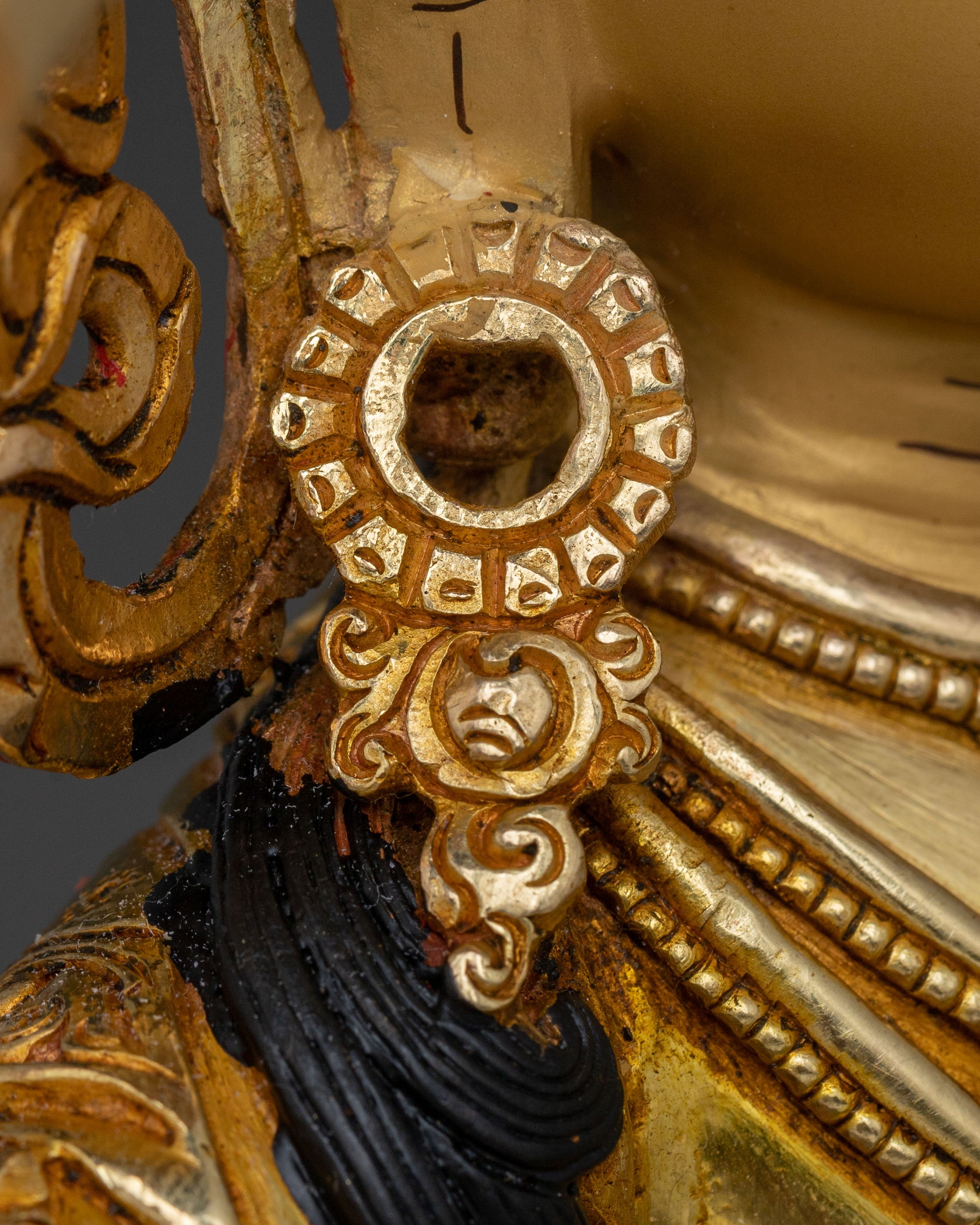 Manjushri Statue of Supreme Wisdom | 24K Gold Glided