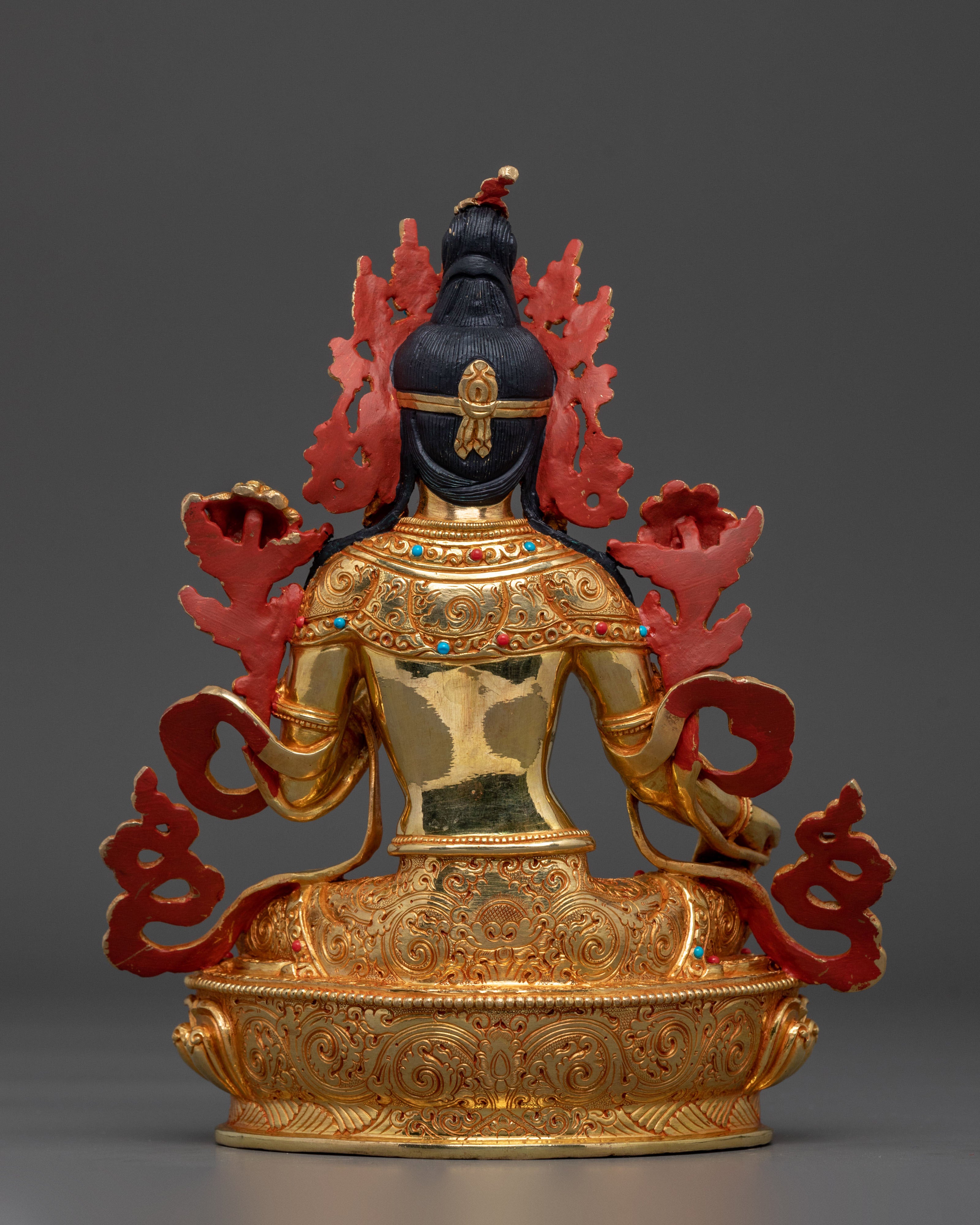 Green Tara Healing and Compassion Sculpture | Goddess of Mercy