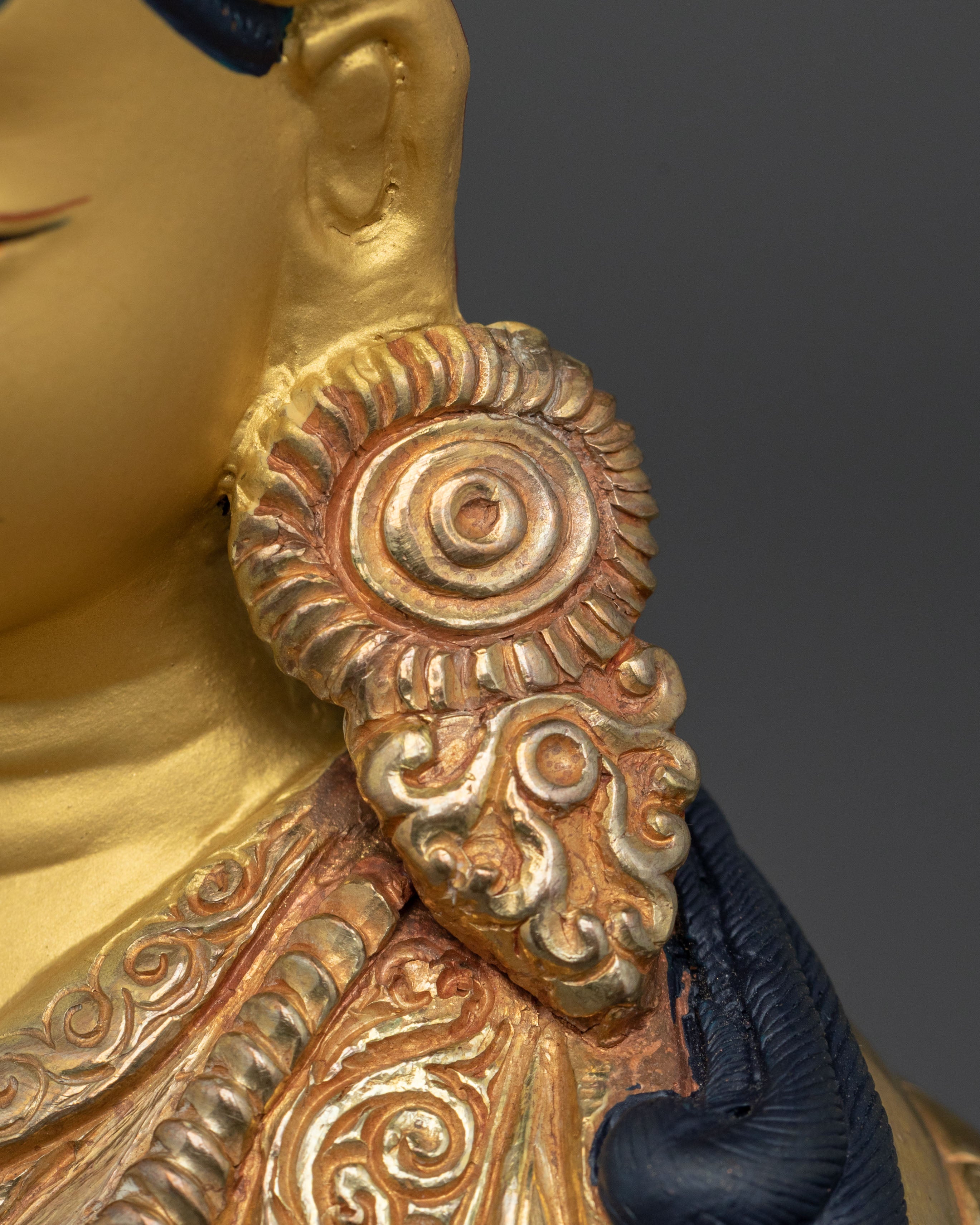 Tibetan Guru Padmasambhava Sculpture