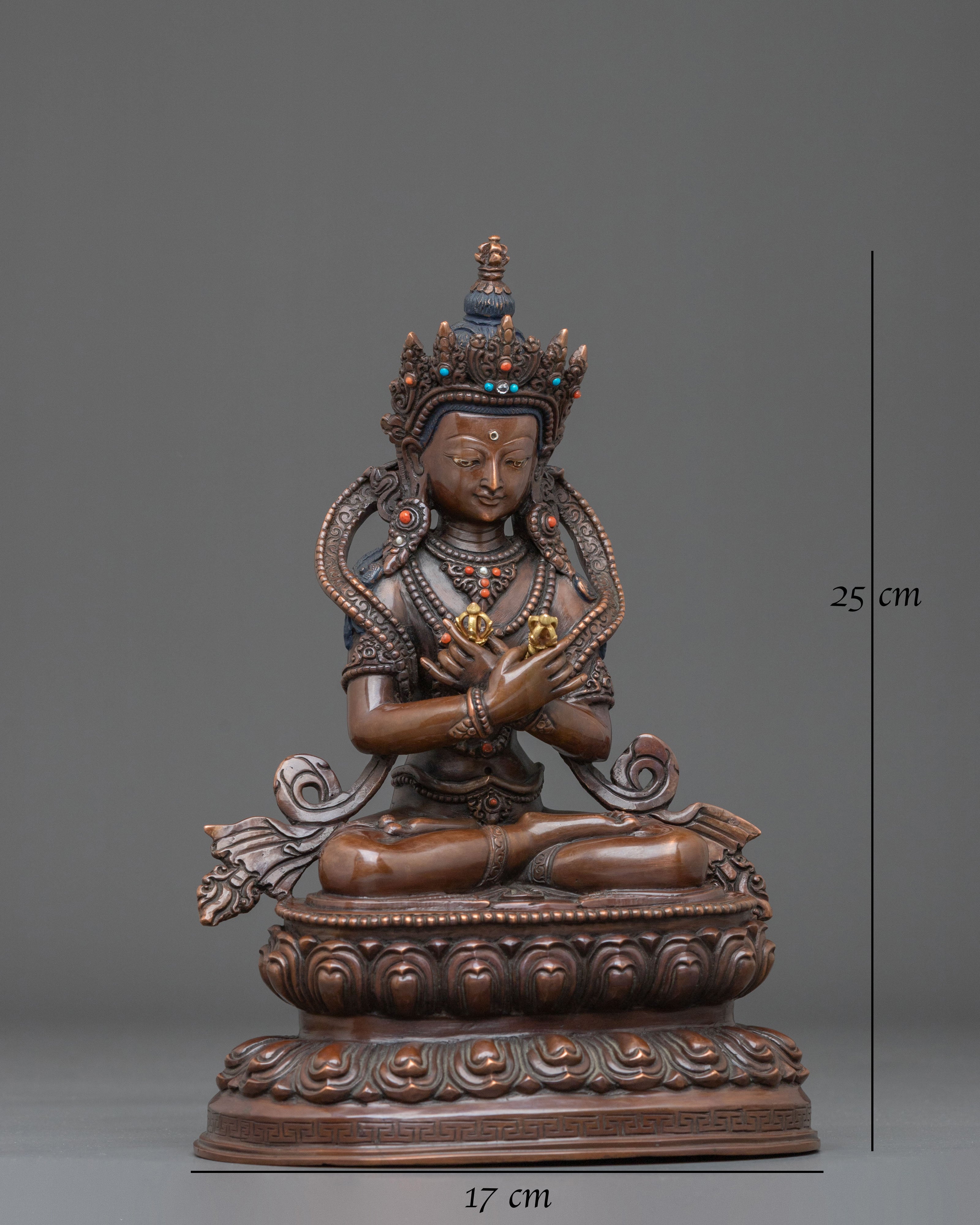 Vajradhara Sacred Buddha Sculpture | Primordial Buddha of Wisdom