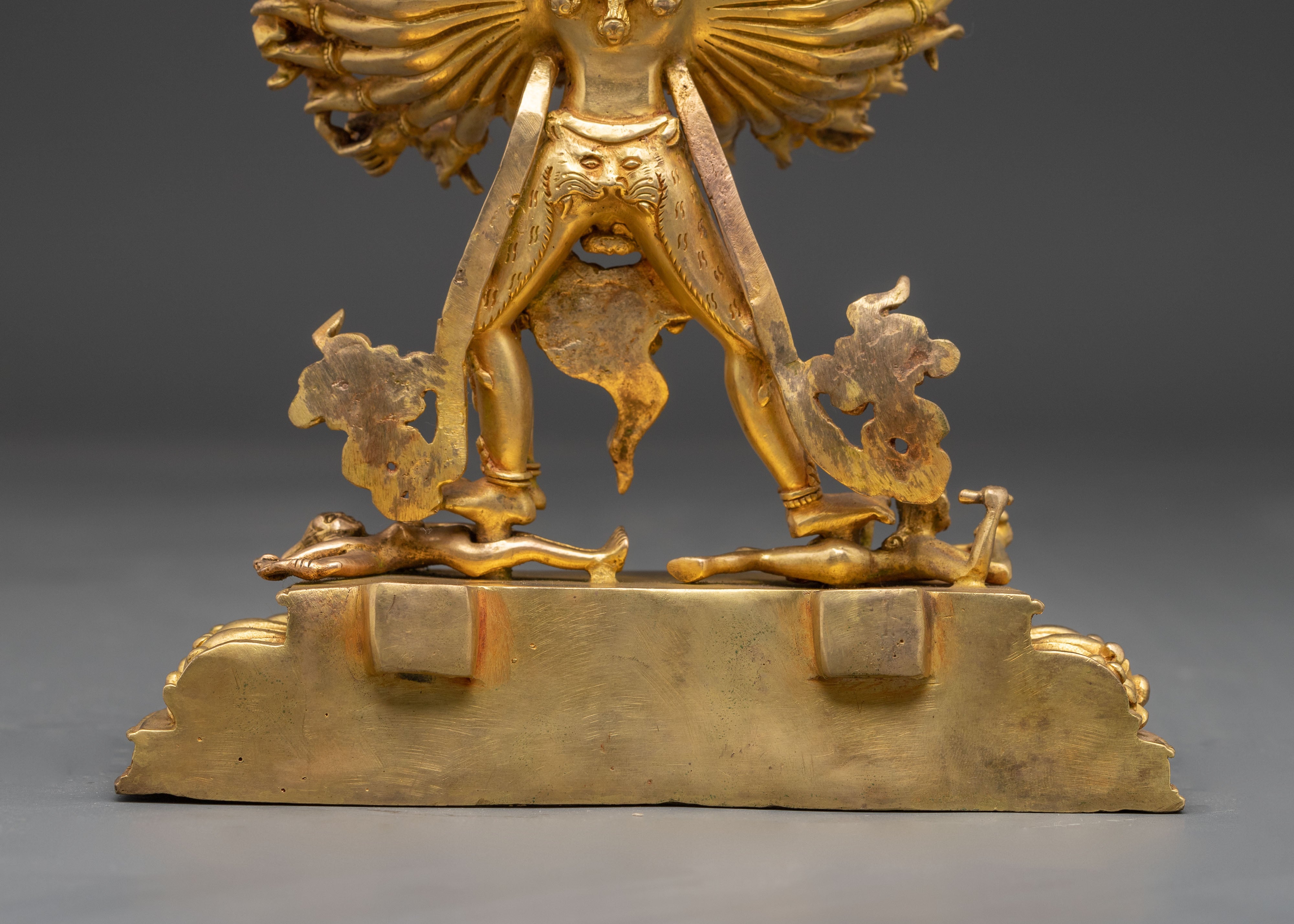 Chakrasamvara Statue: Wheel of Supreme Bliss | 24K Gold Gilded Copper