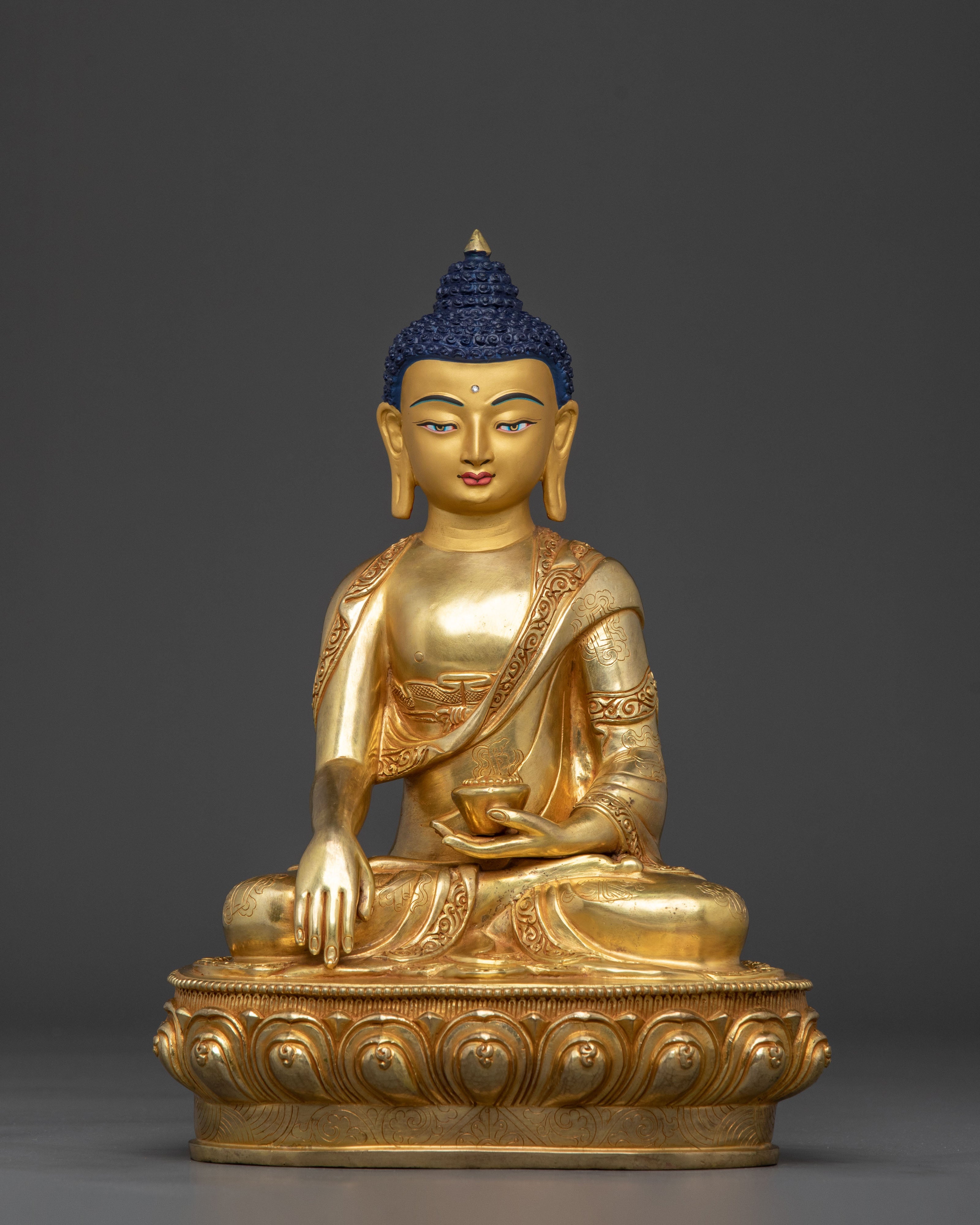 Handmade Shakyamuni Buddha Spiritual Figurine