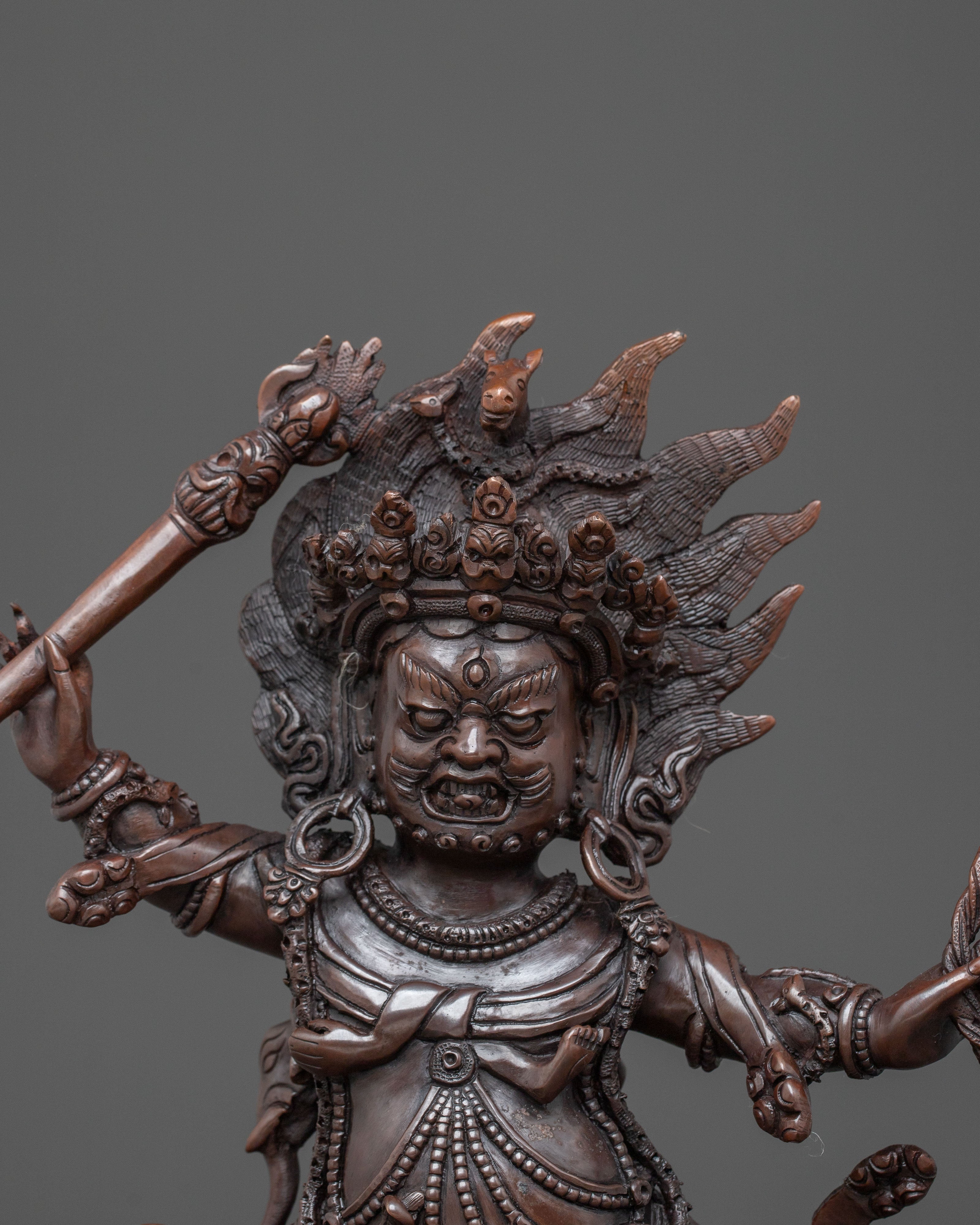 DandaPani Guardian Statue | Meditation Altar Figurine