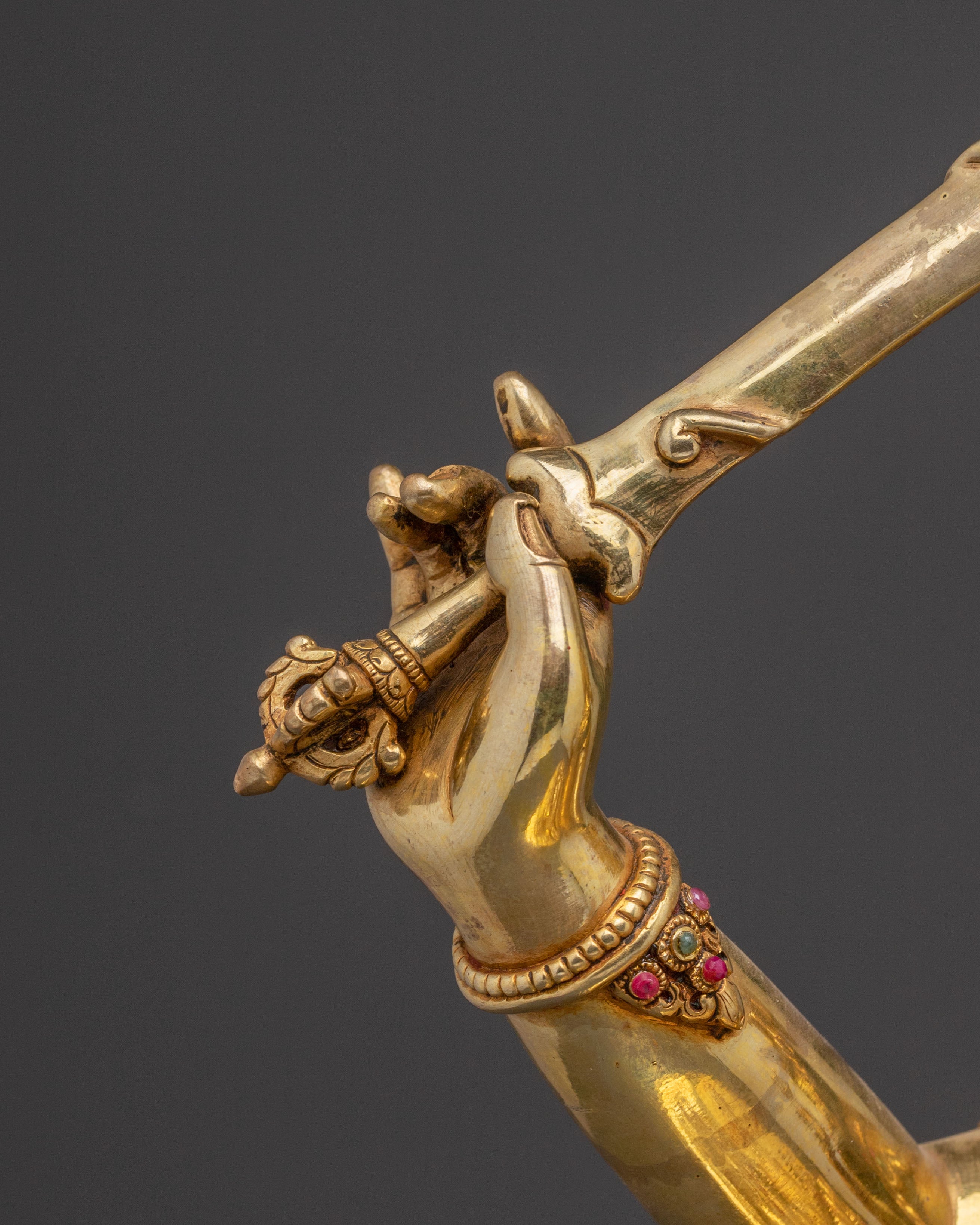 Manjushri Traditional Statue: The Supreme Wisdom Bodhisattva
