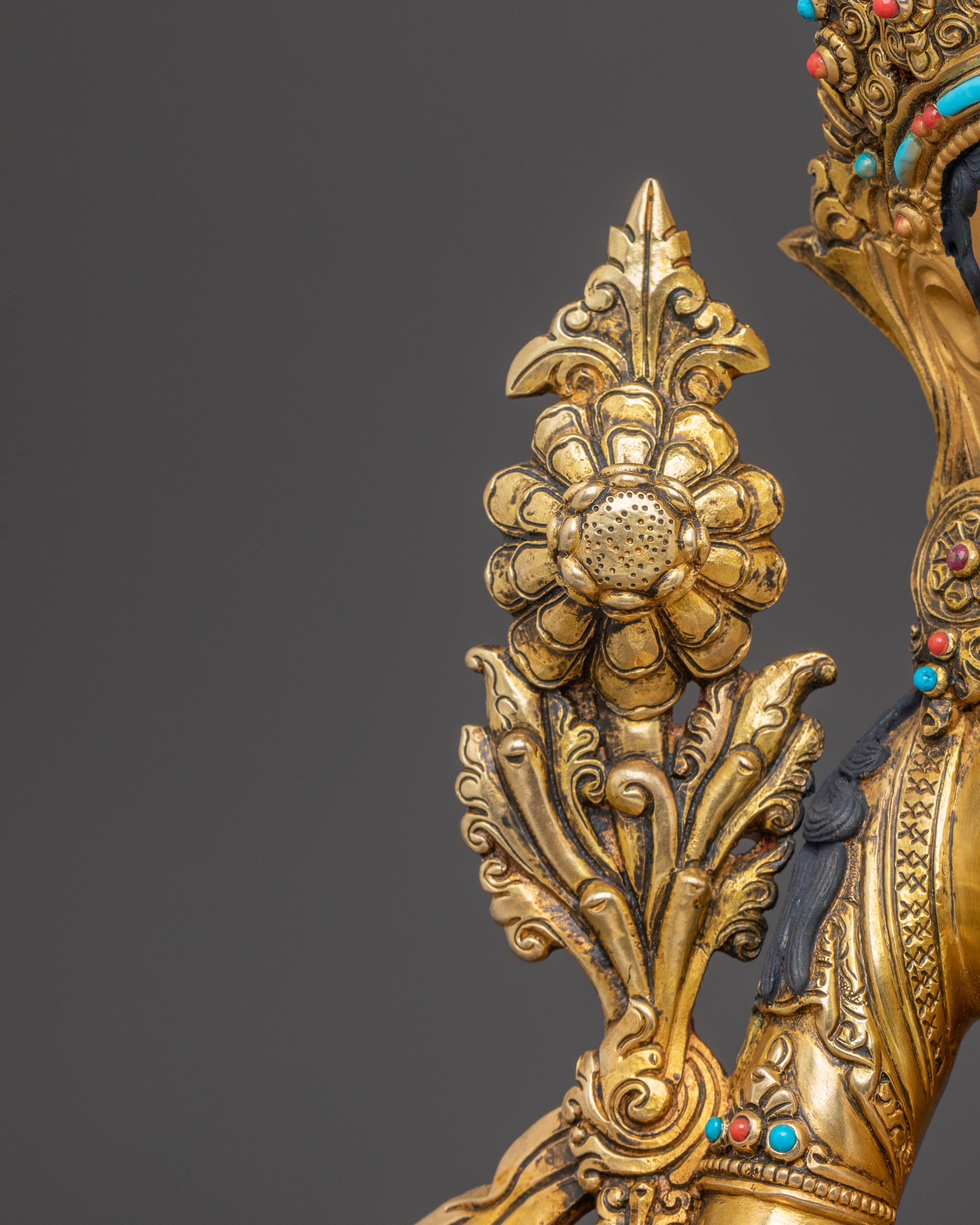 Handcrafted Mother Syama Tara Statue | Compassion and Protection Deity