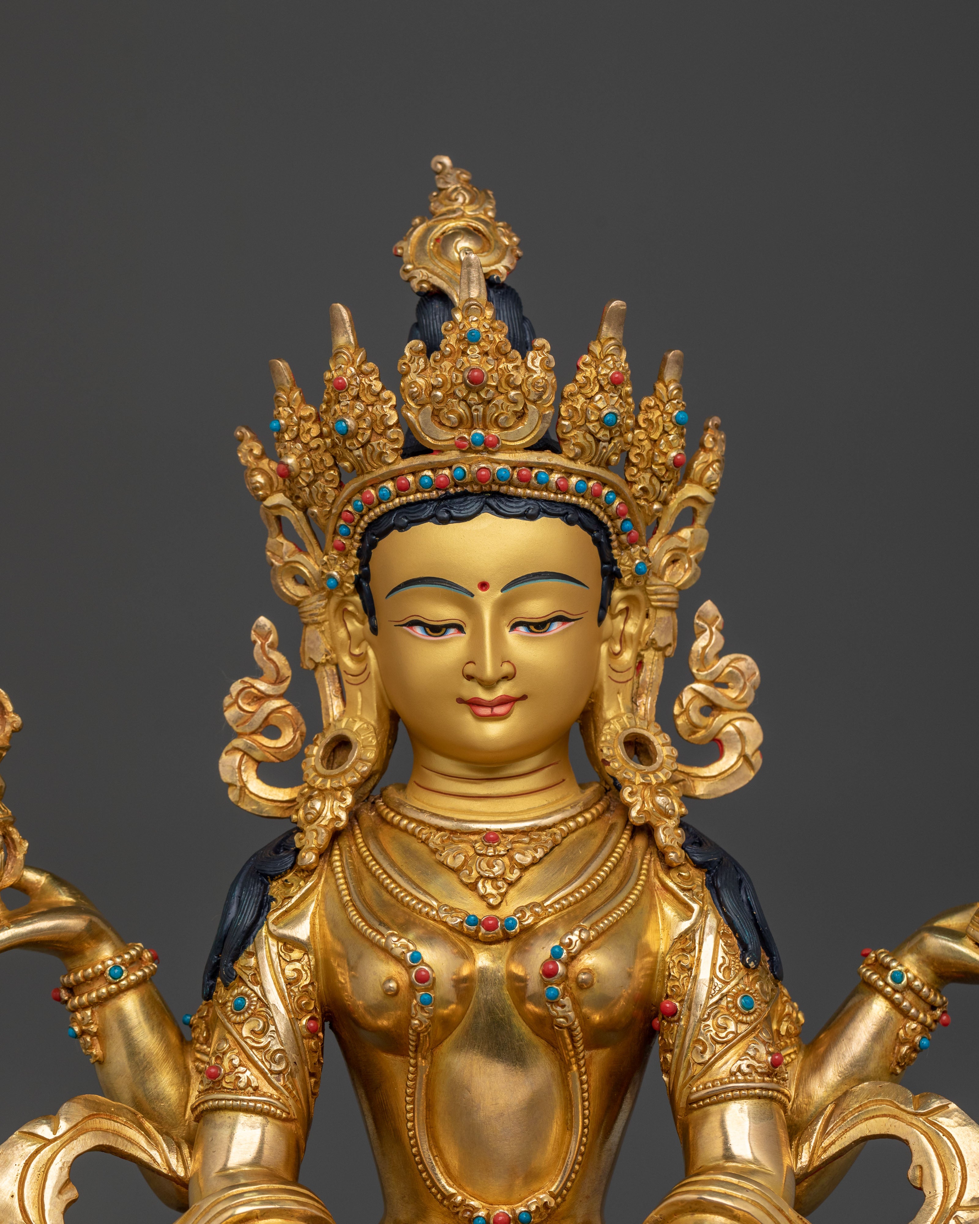 Prajnaparamita Copper Statue | Symbol of Wisdom and Enlightenment