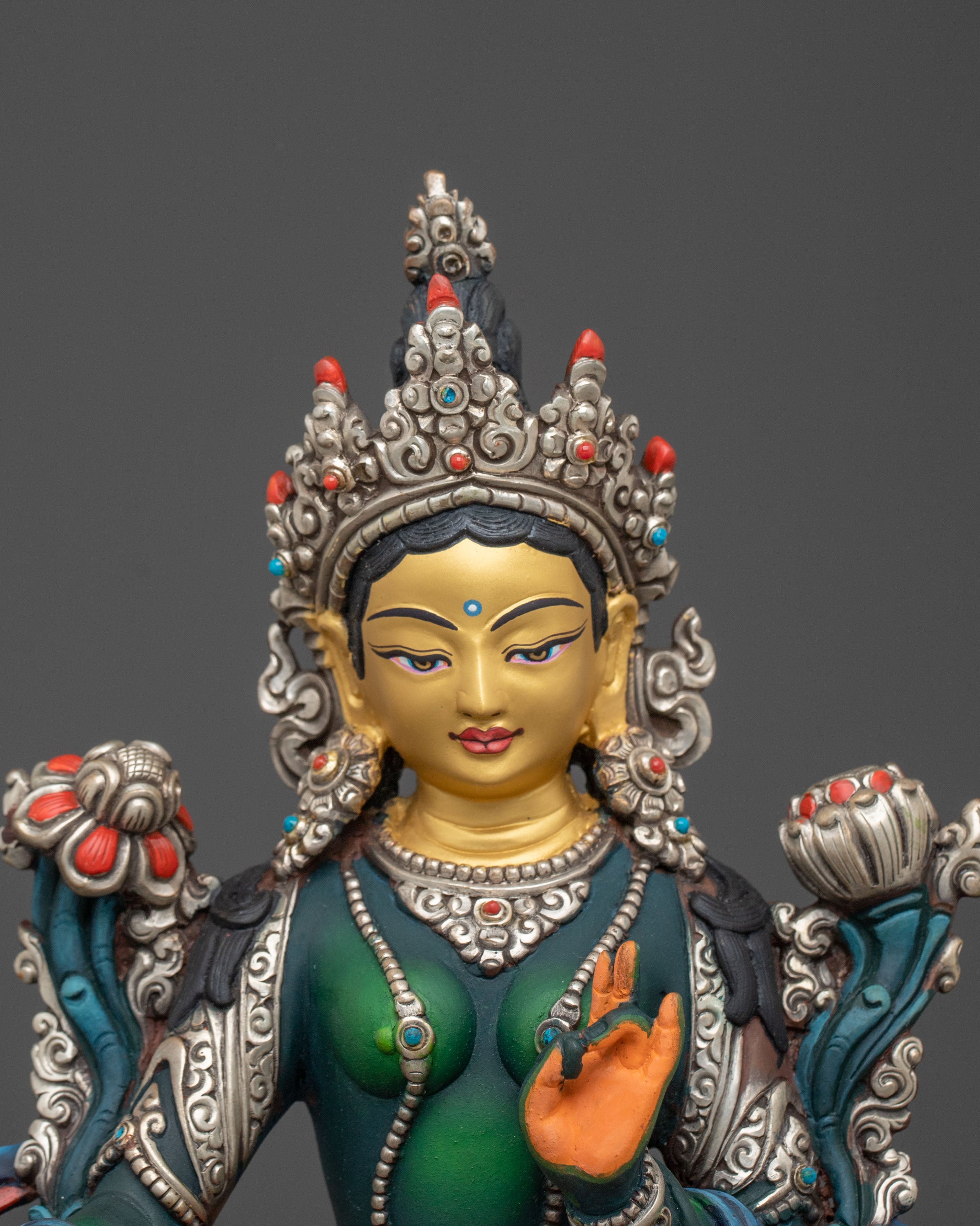 Himalayan Green Tara Statue | Mother of Liberation