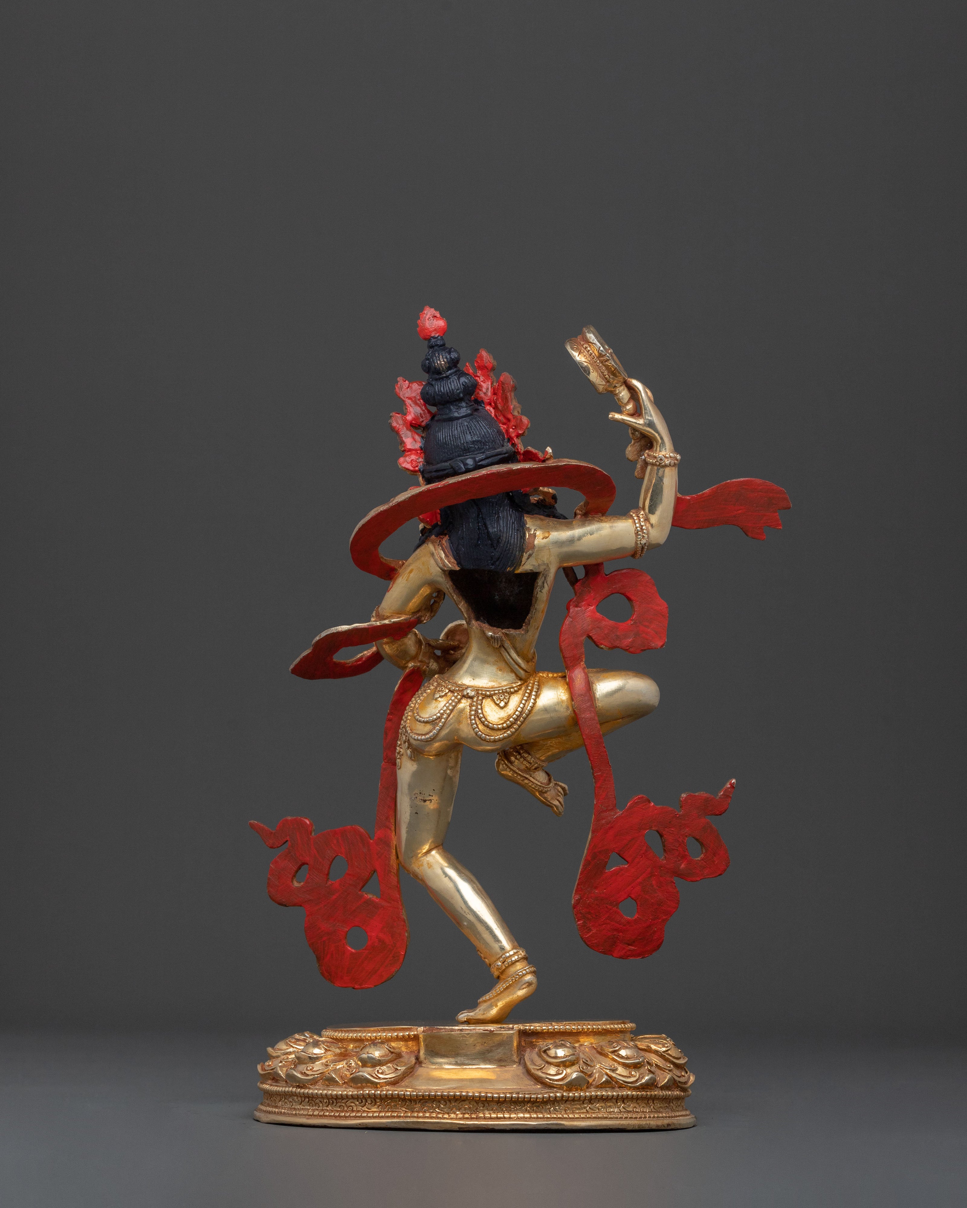 Radiant Tibetan Machig Labdron Sculpture