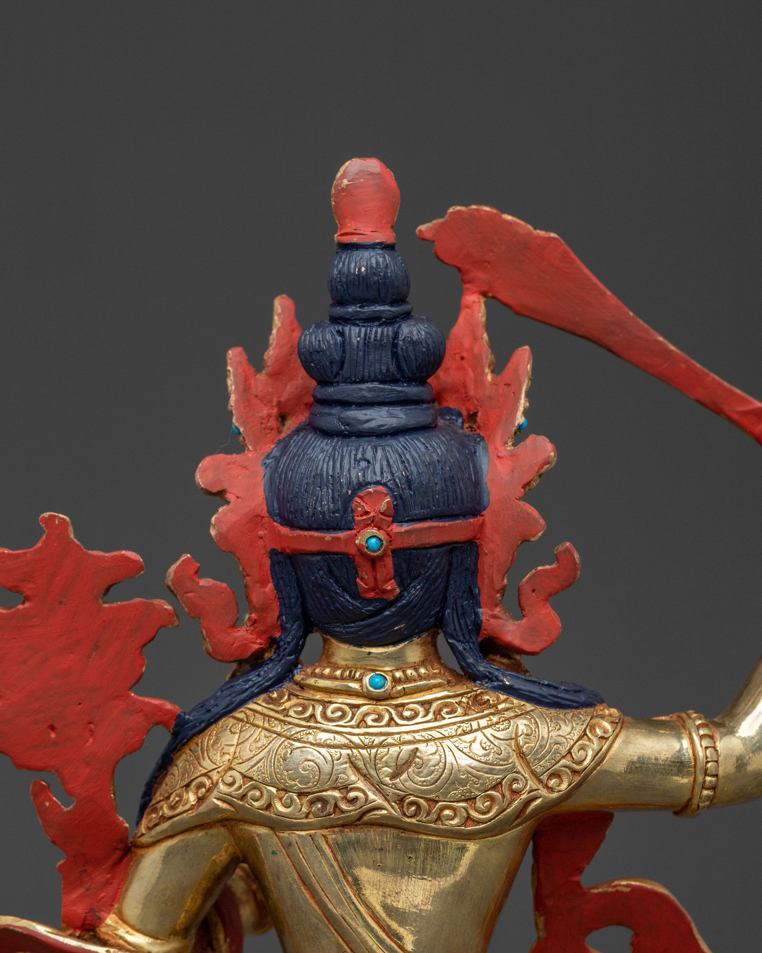 Manjushri Sacred Statue | Tibetan Buddhist Figurine