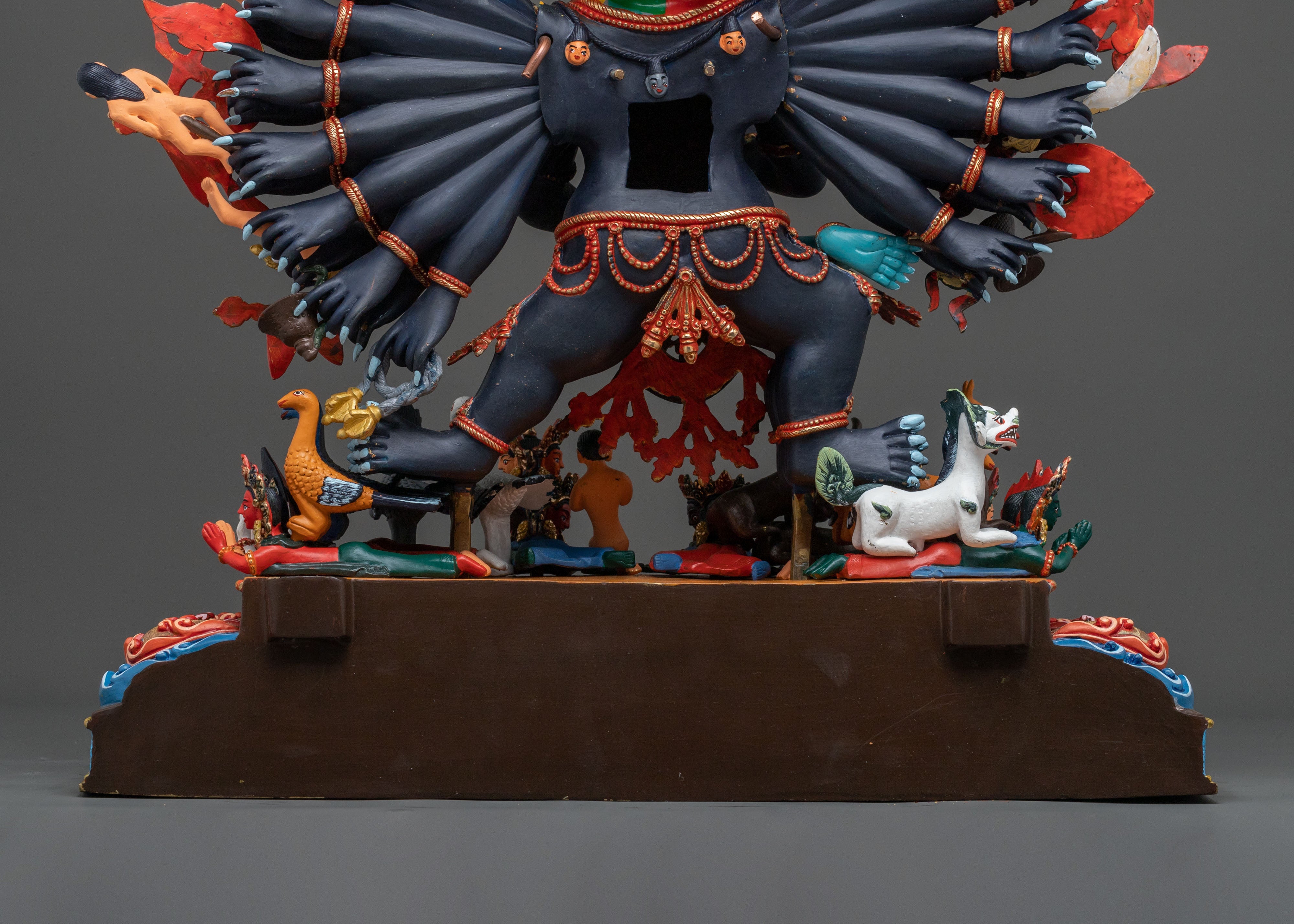 Yamantaka Wrathful Deity Statue | Fierce Protector of Enlightened