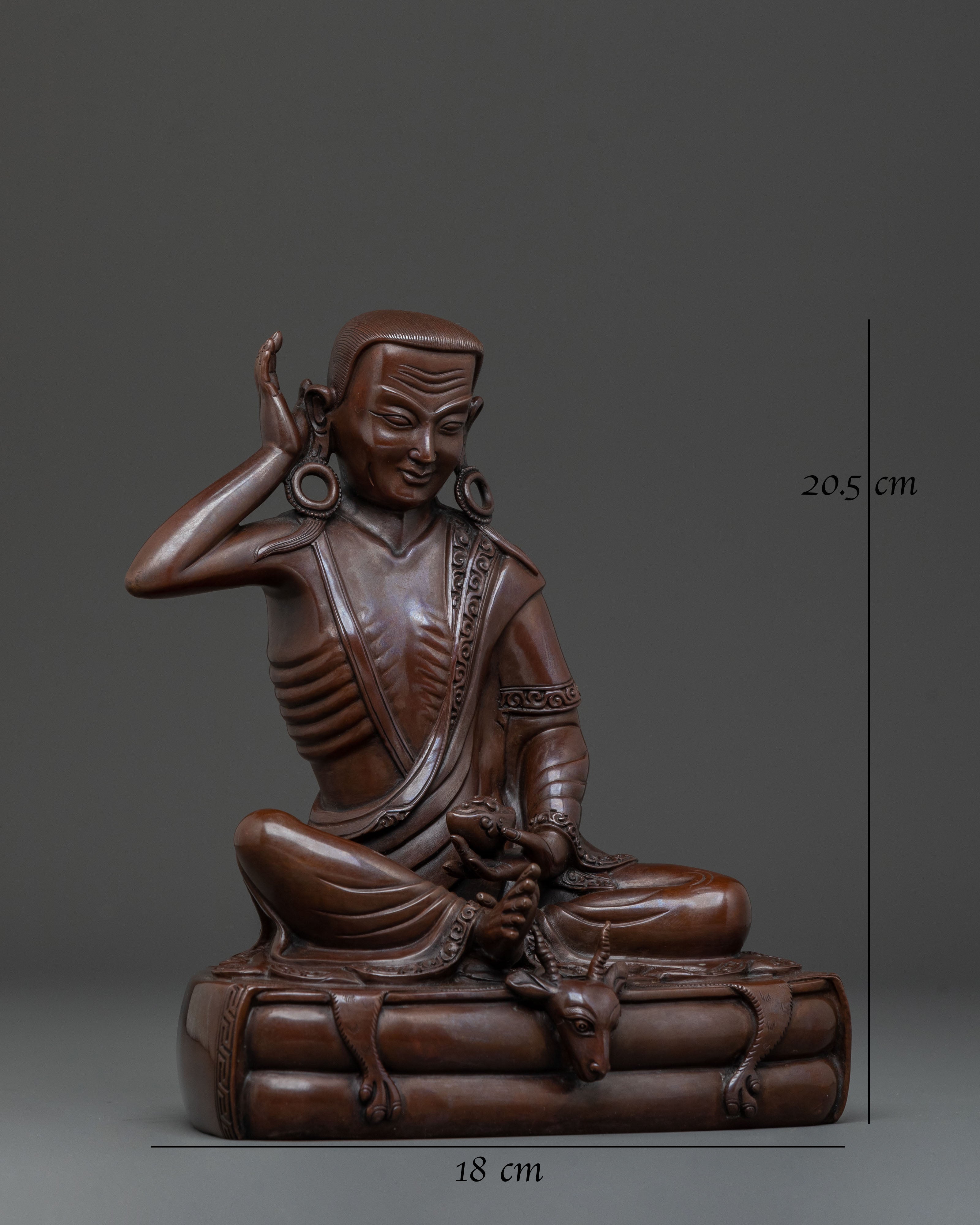 Tibetan Yogi: Milarepa | Spiritual Wisdom Statue