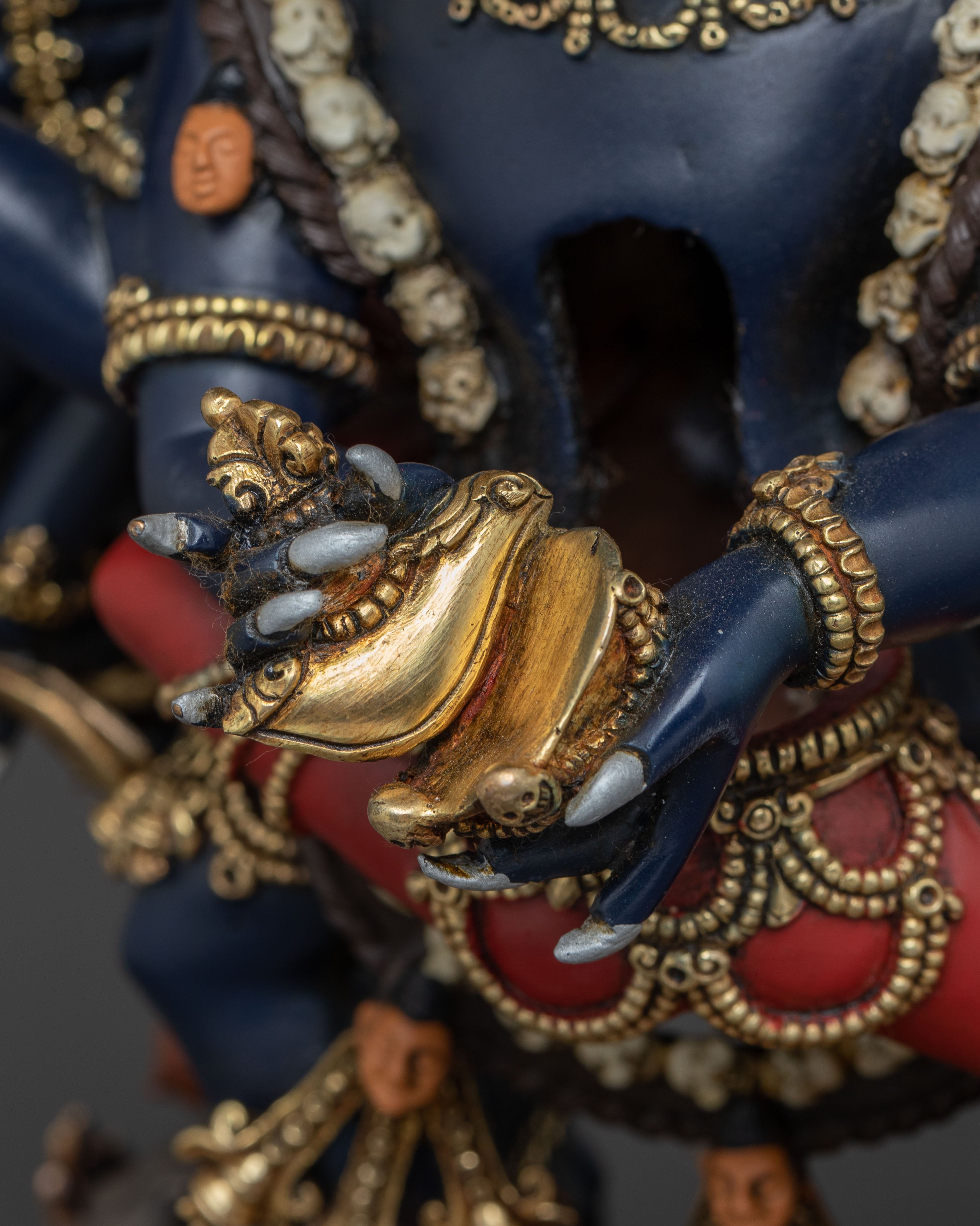Tibetan Protector Deity Yamantaka Statue | Powerful Tantric Form
